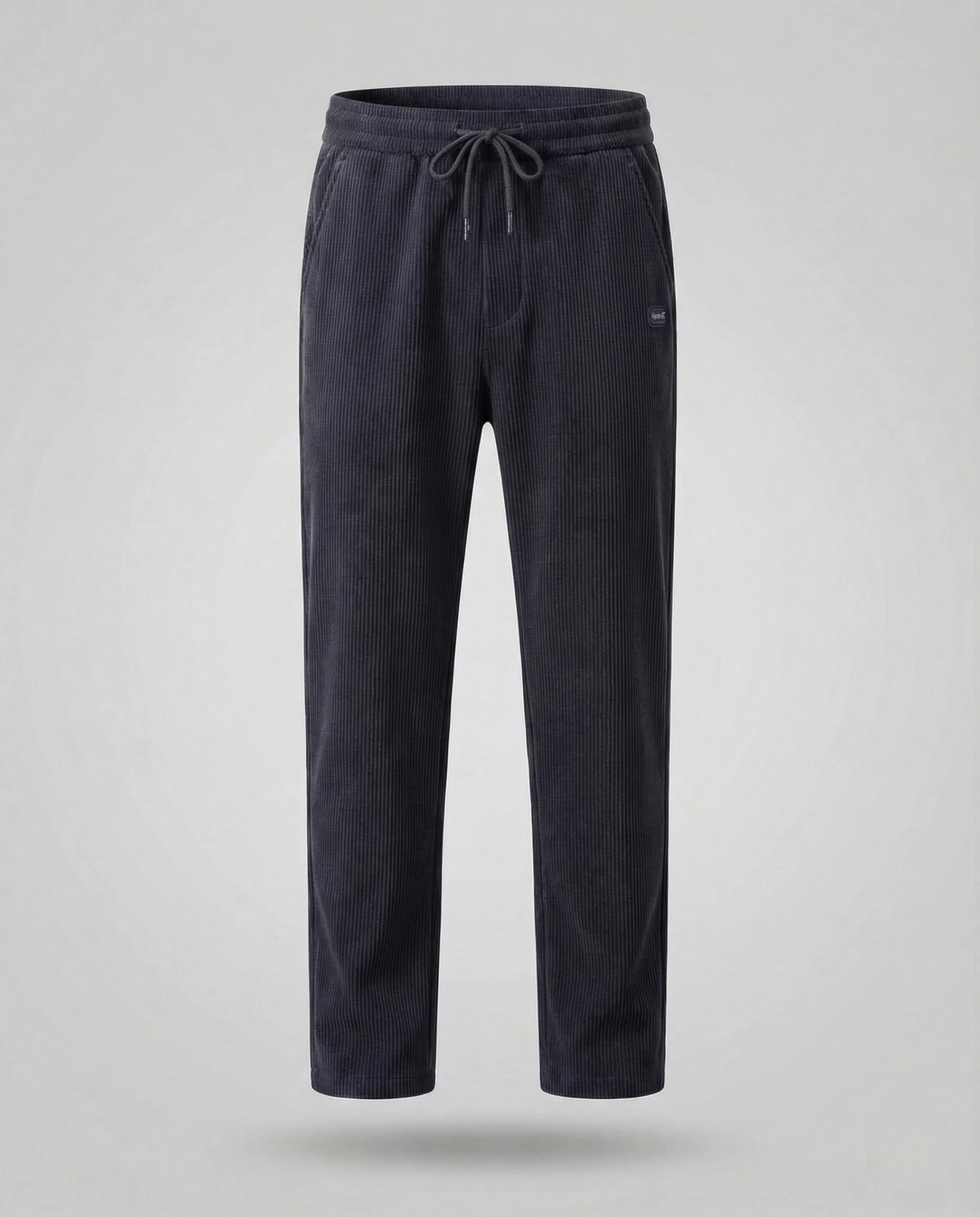 Herren gefütterte Thermo-Cordhose mit Kordelzug & Reißverschlusstasche - Image 8