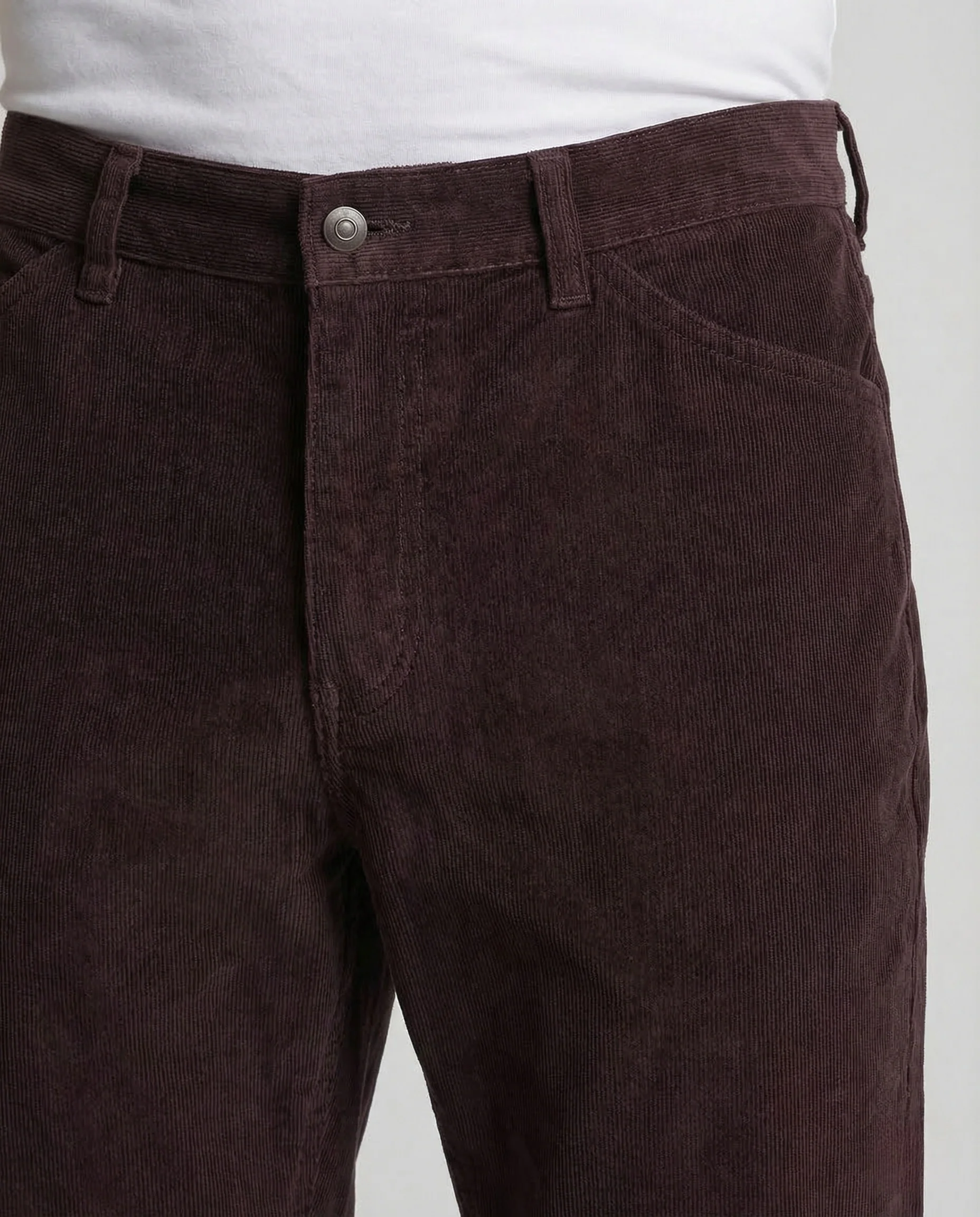 Herren Cordhose Workwear Beintasche - Image 3