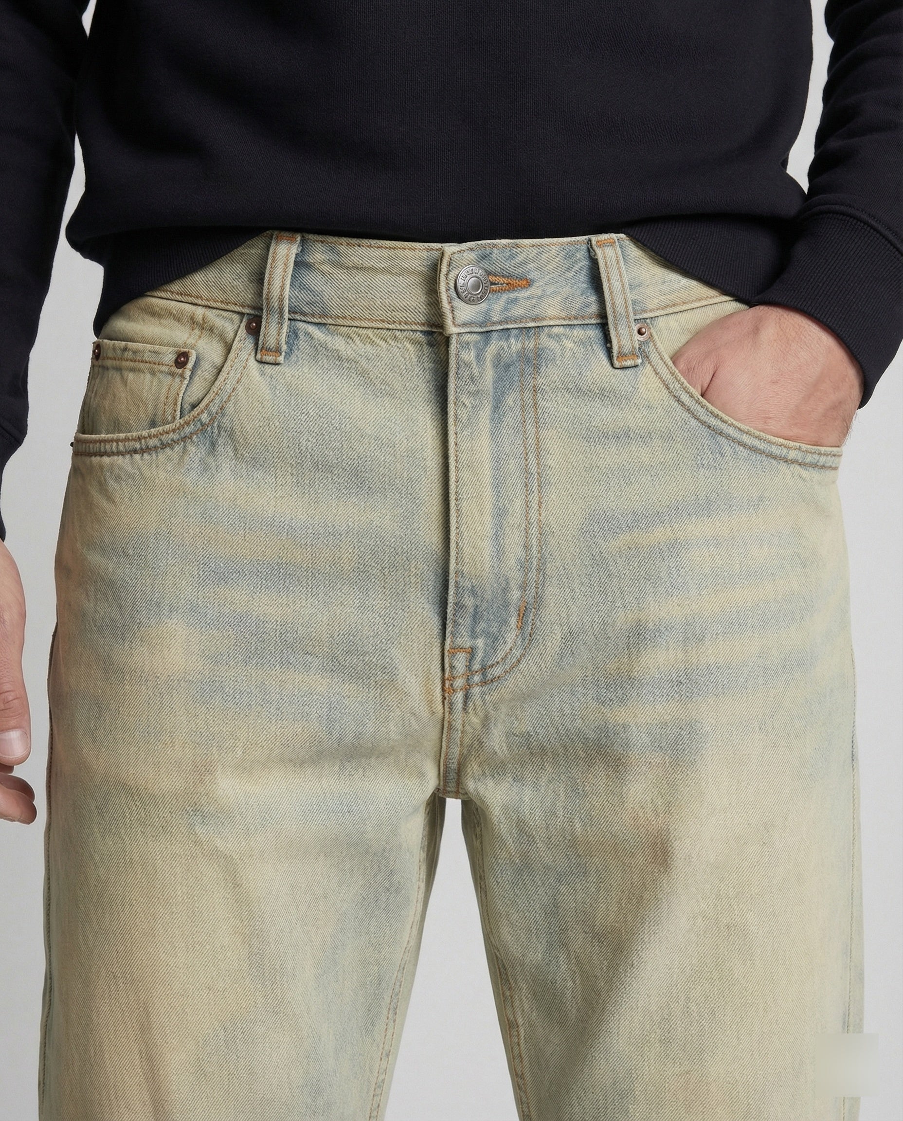 Herren Straight Jeans mit klassischem Schnitt - Image 2
