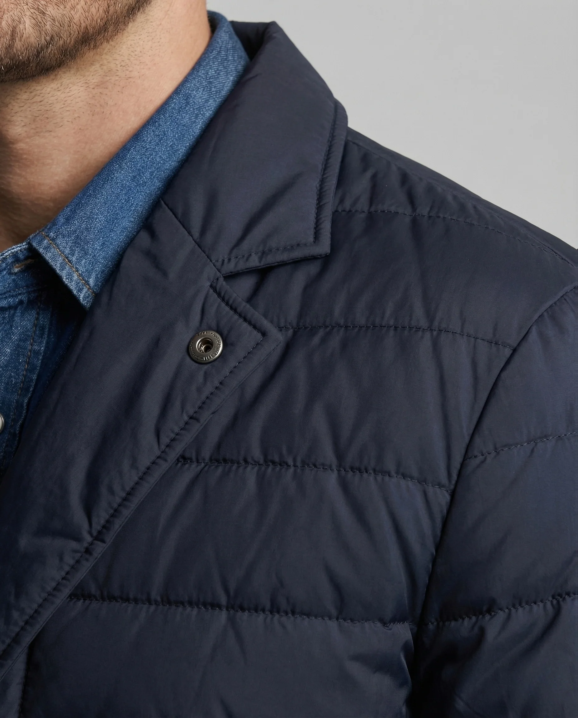Herren gesteppter Blazer mit Wärmedämmung Sakko - Image 3