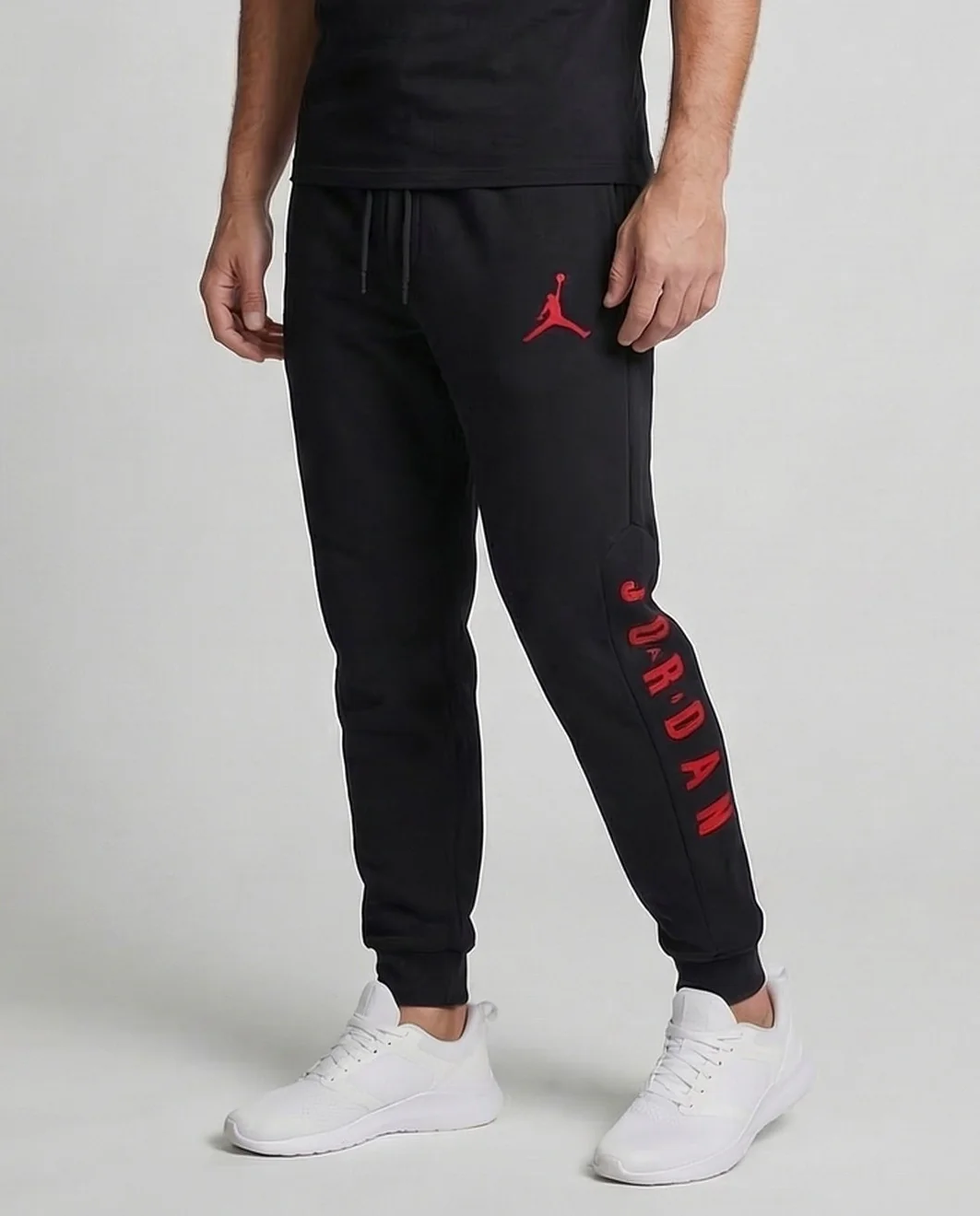 Herren Jogginghose Fleece Kordelzug - Image 2