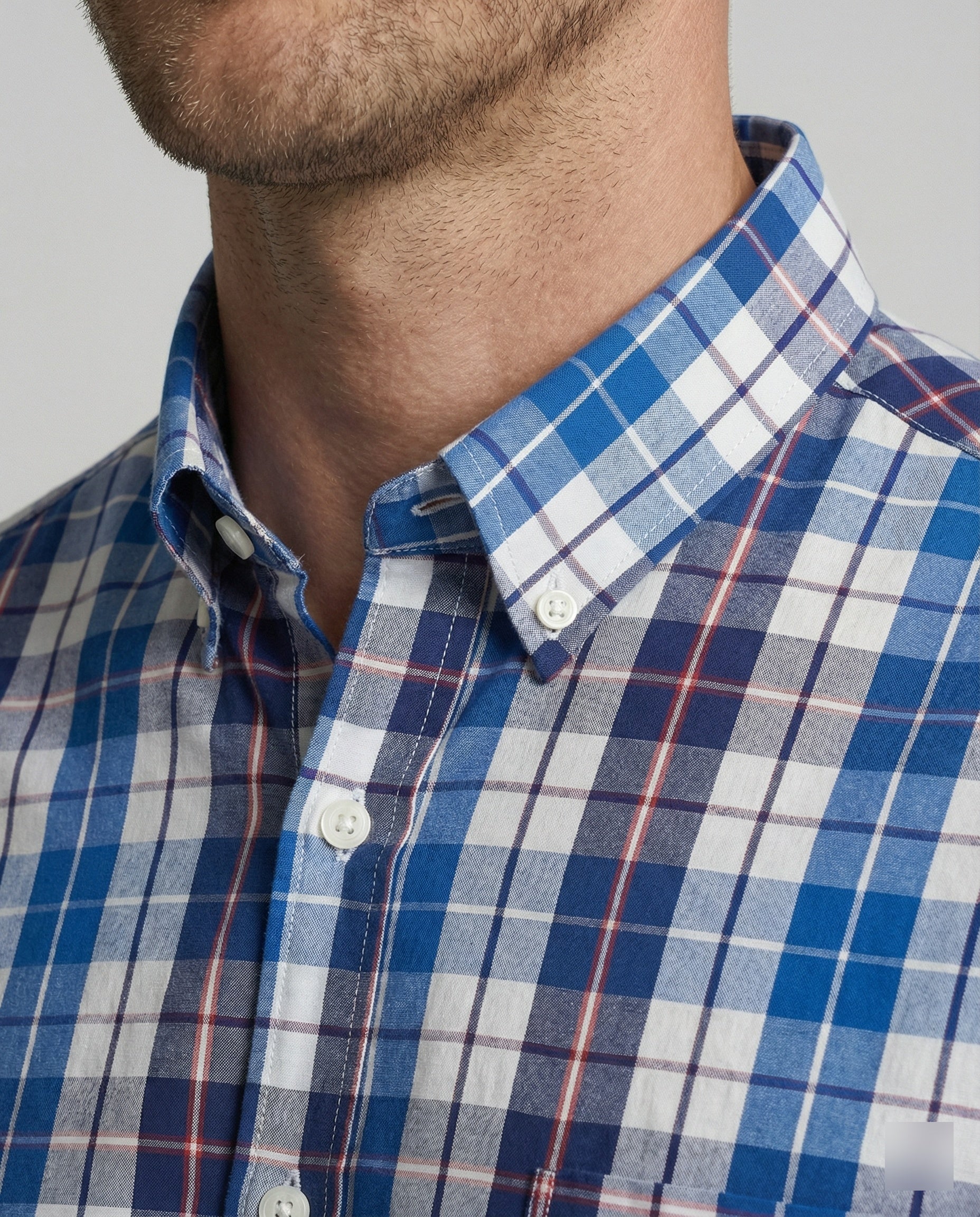Herren Flanell Langarmhemd Kariert - Image 3