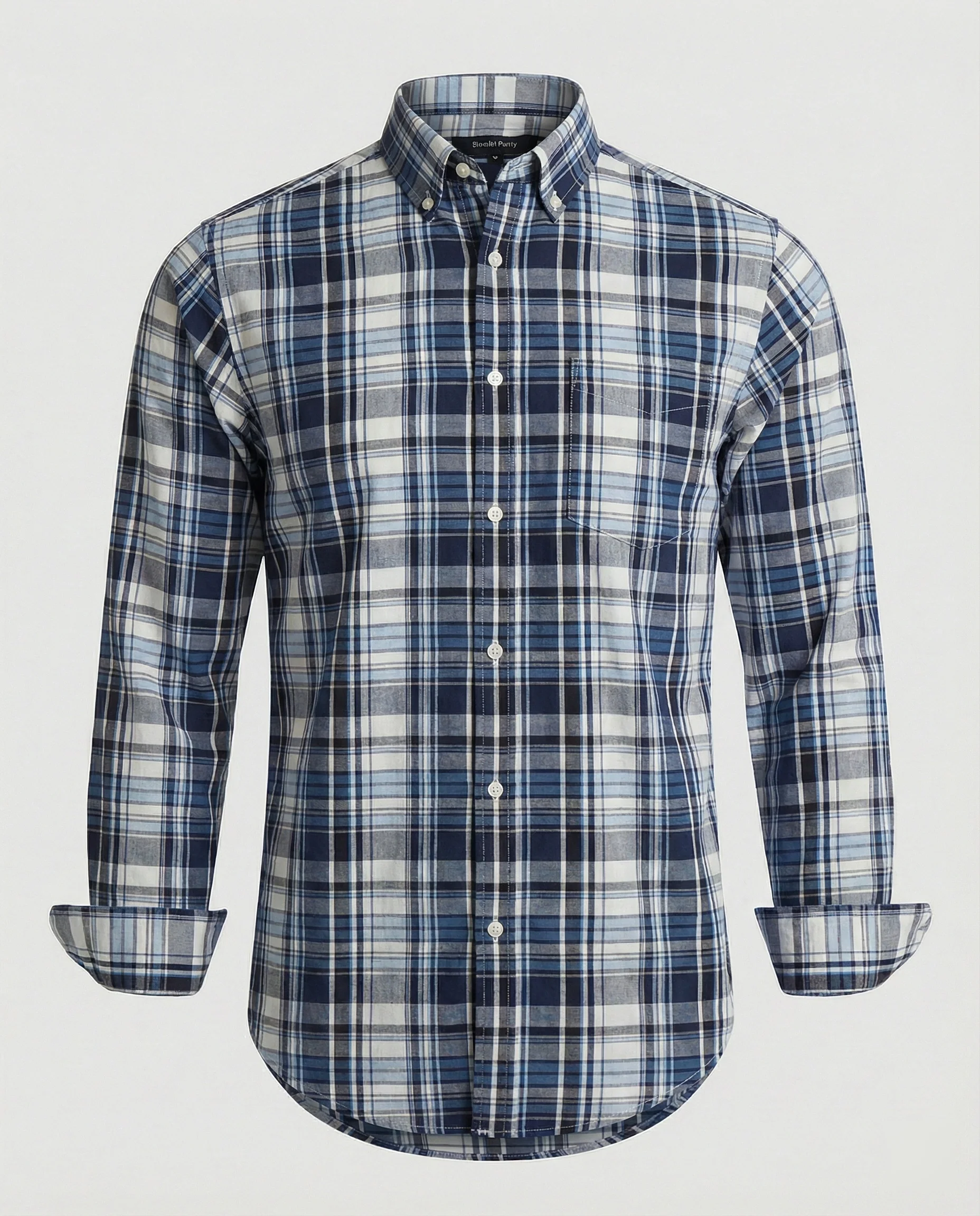 Herren Flanell Langarmhemd Kariert - Image 6