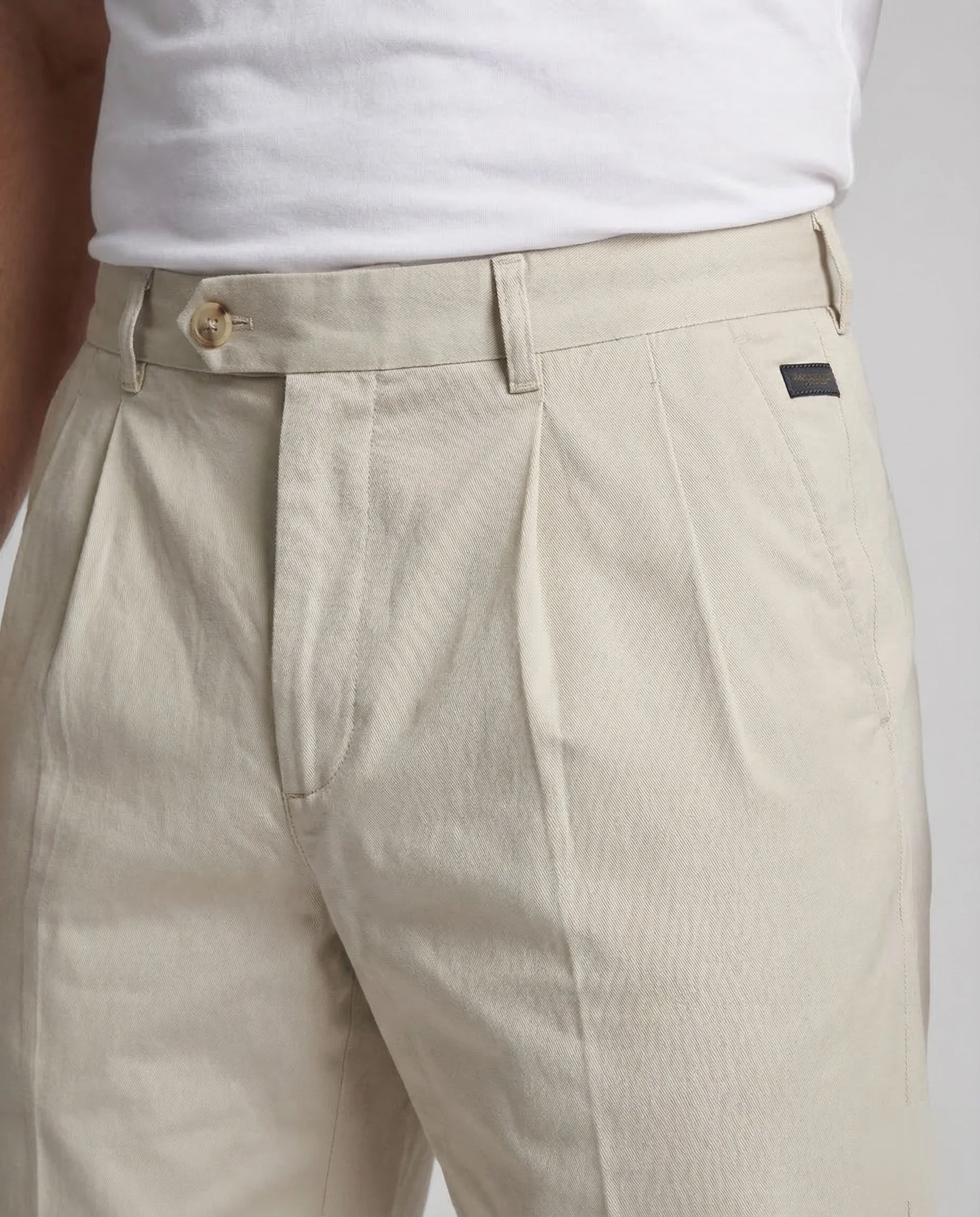 Herren Bundfaltenhose Stretch - Image 3