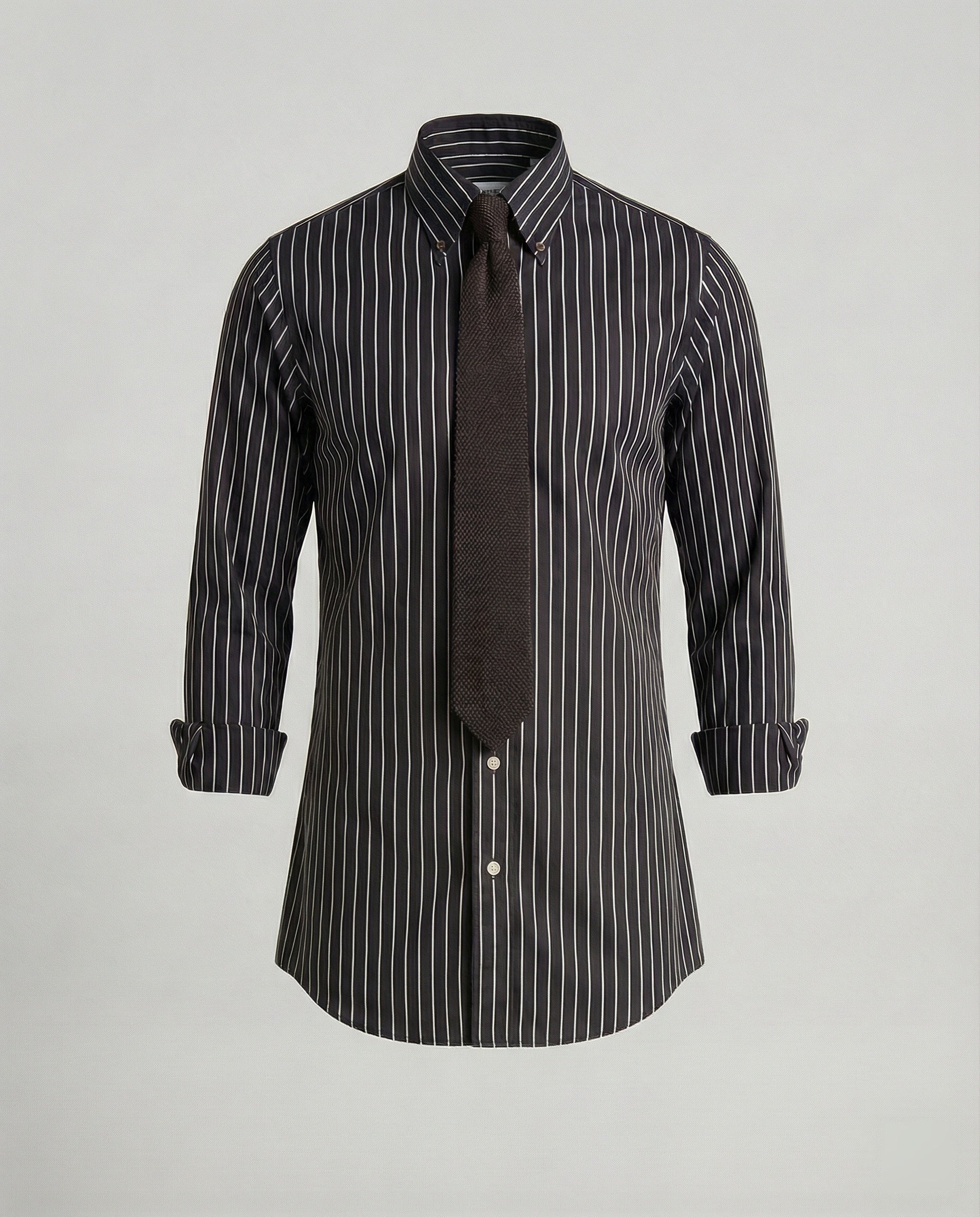 Herren Langarmhemden Business Slim - Image 6