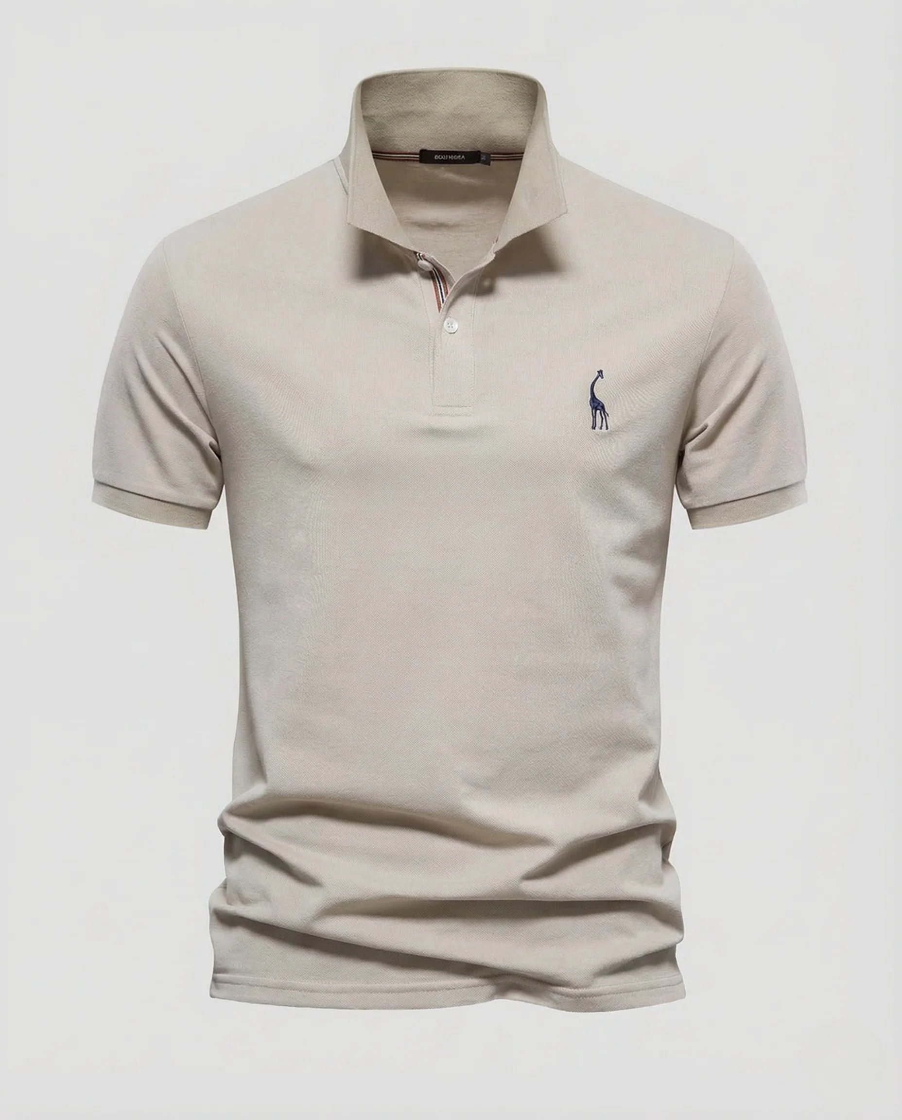 Herren Poloshirt Kurzarm Piqué Emblem - Image 5