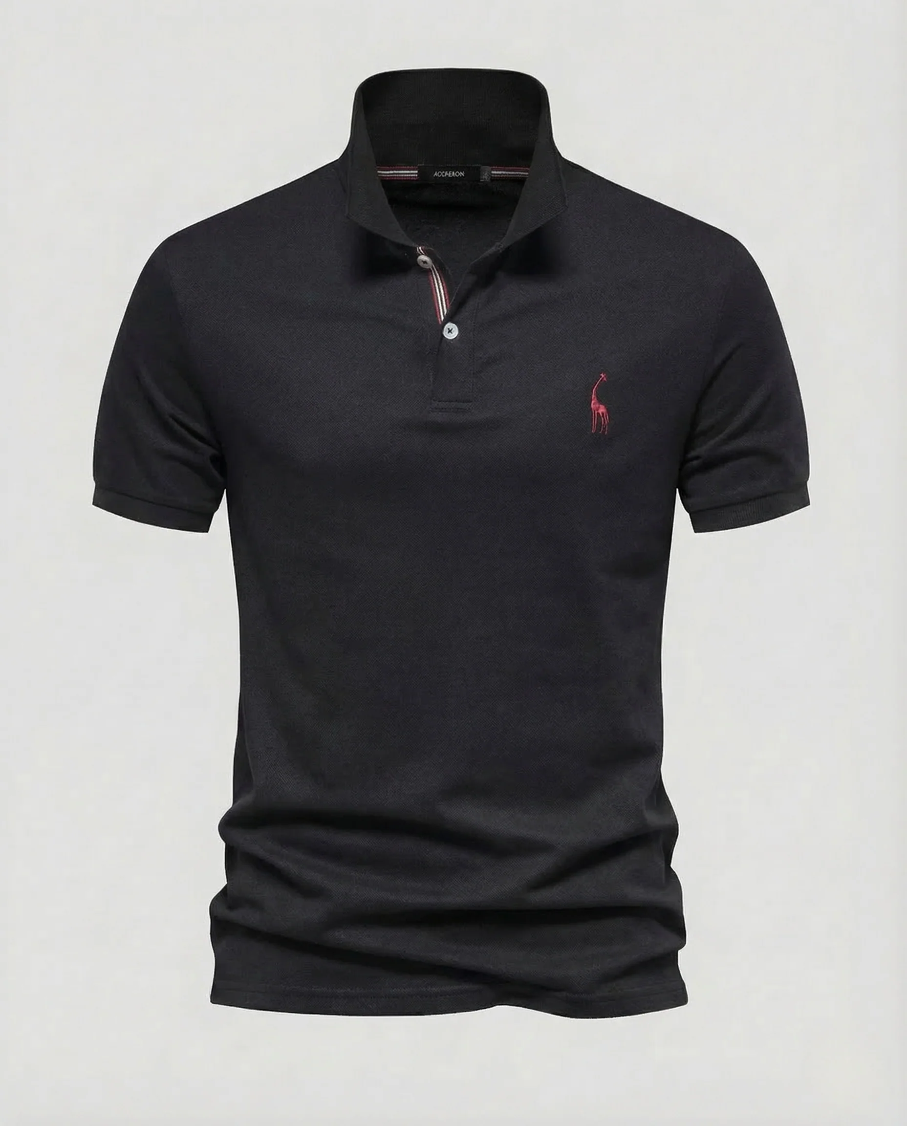 Herren Poloshirt Kurzarm Piqué Emblem - Image 7