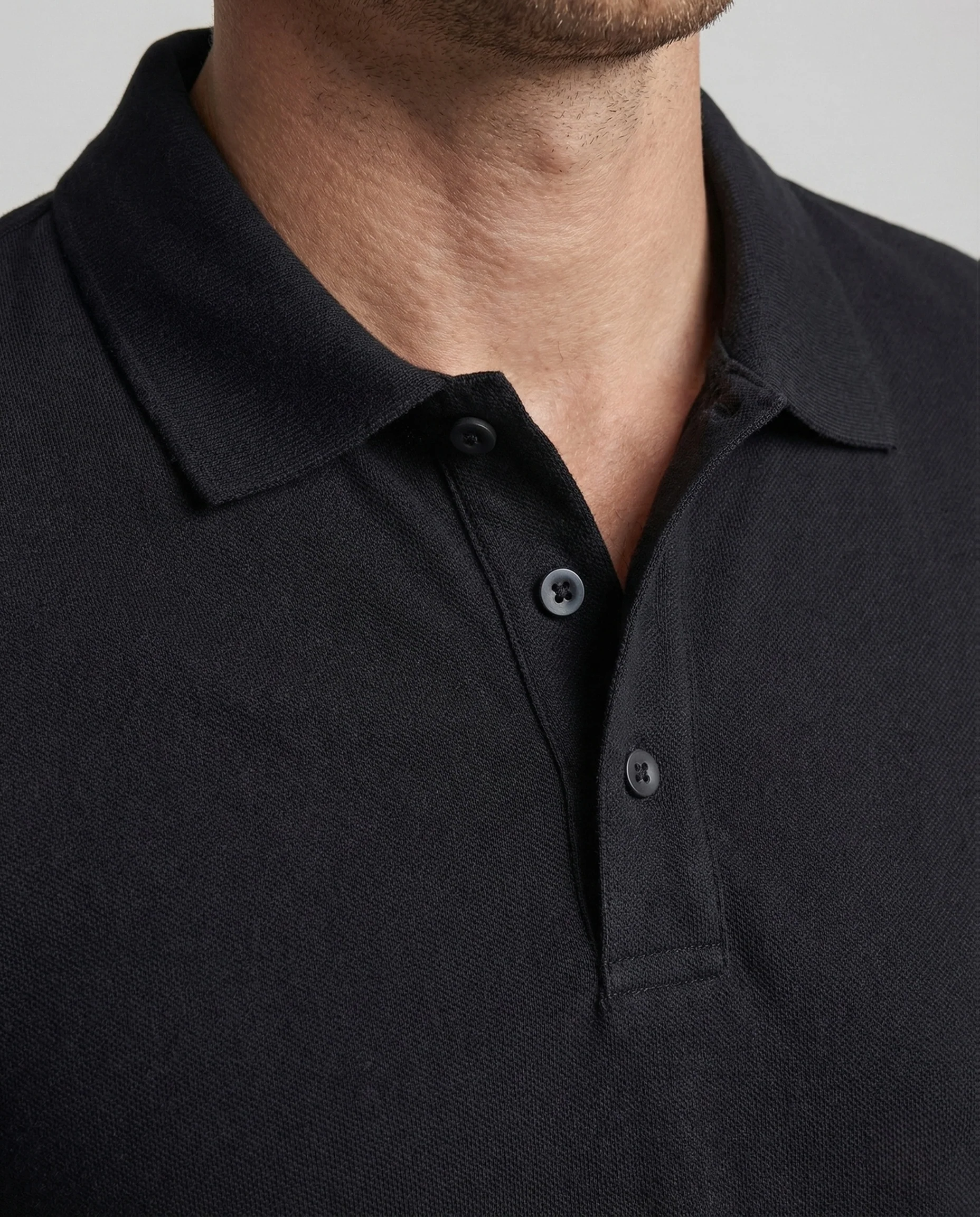 Herren Klassisches Piqué Poloshirt Baumwollmix - Image 3