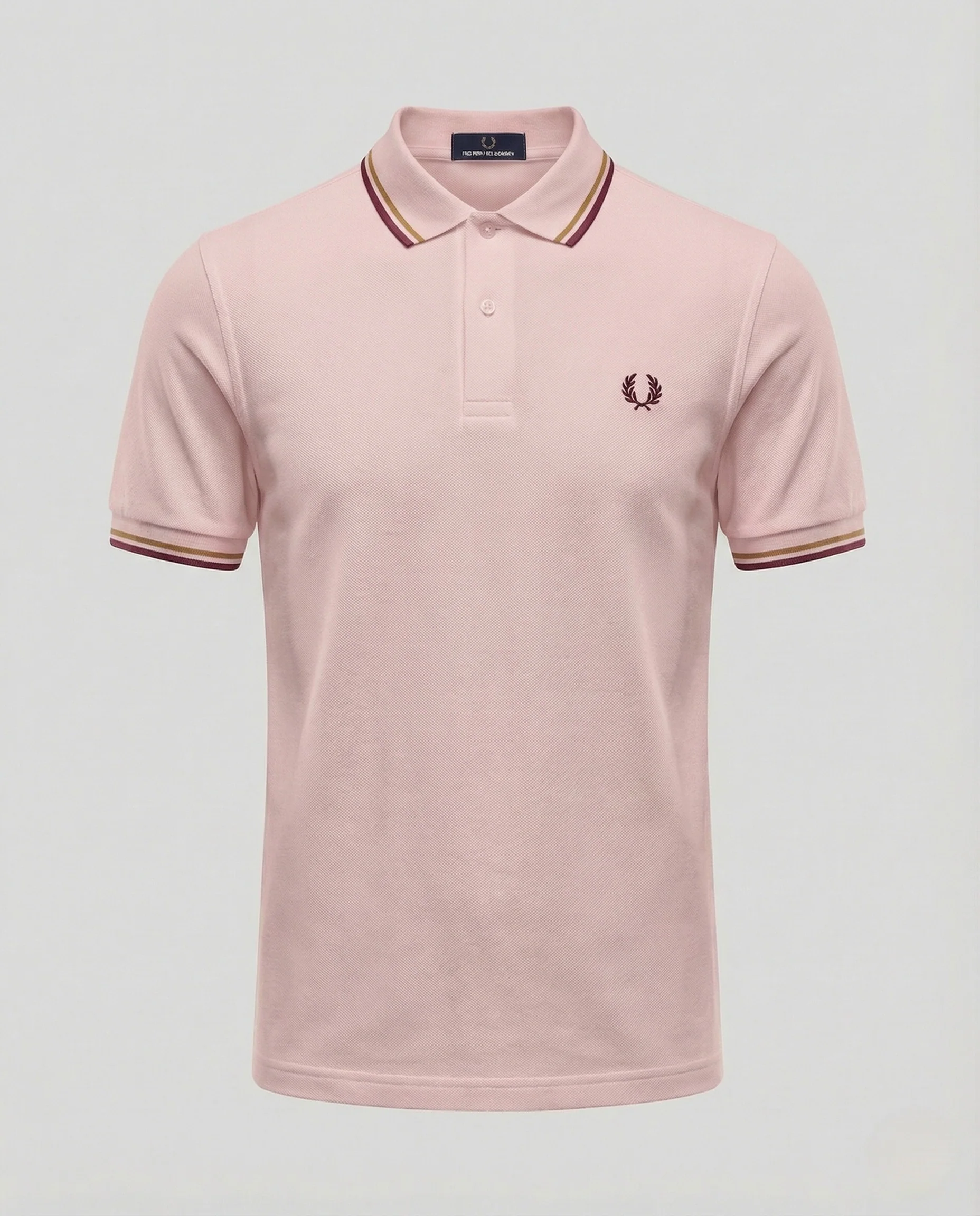 Herren Klassisches Piqué Poloshirt Slim Fit mit Brustlogo - Image 16