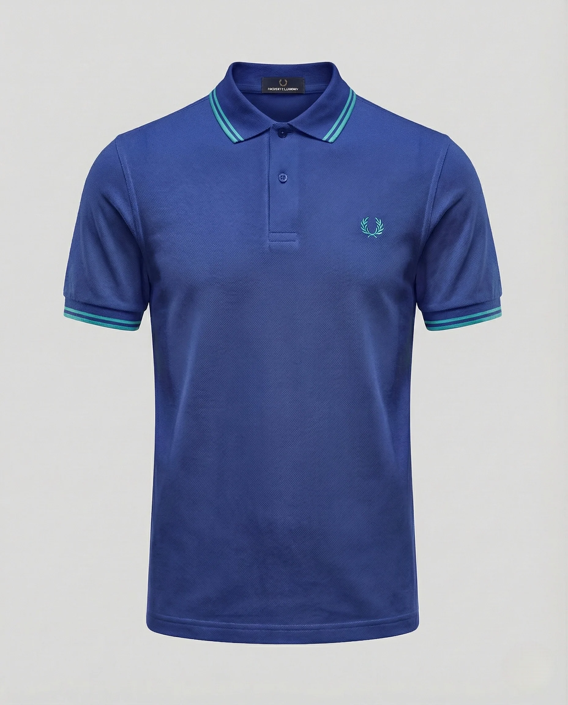 Herren Klassisches Piqué Poloshirt Slim Fit mit Brustlogo - Image 7