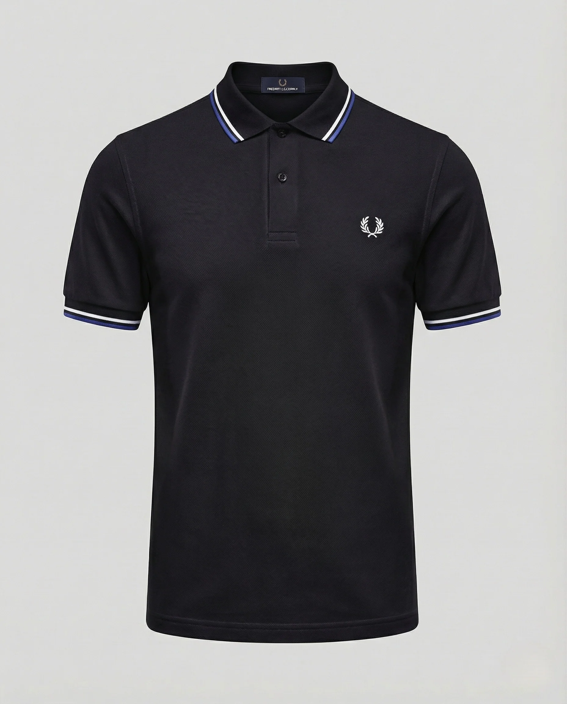 Herren Klassisches Piqué Poloshirt Slim Fit mit Brustlogo - Image 8