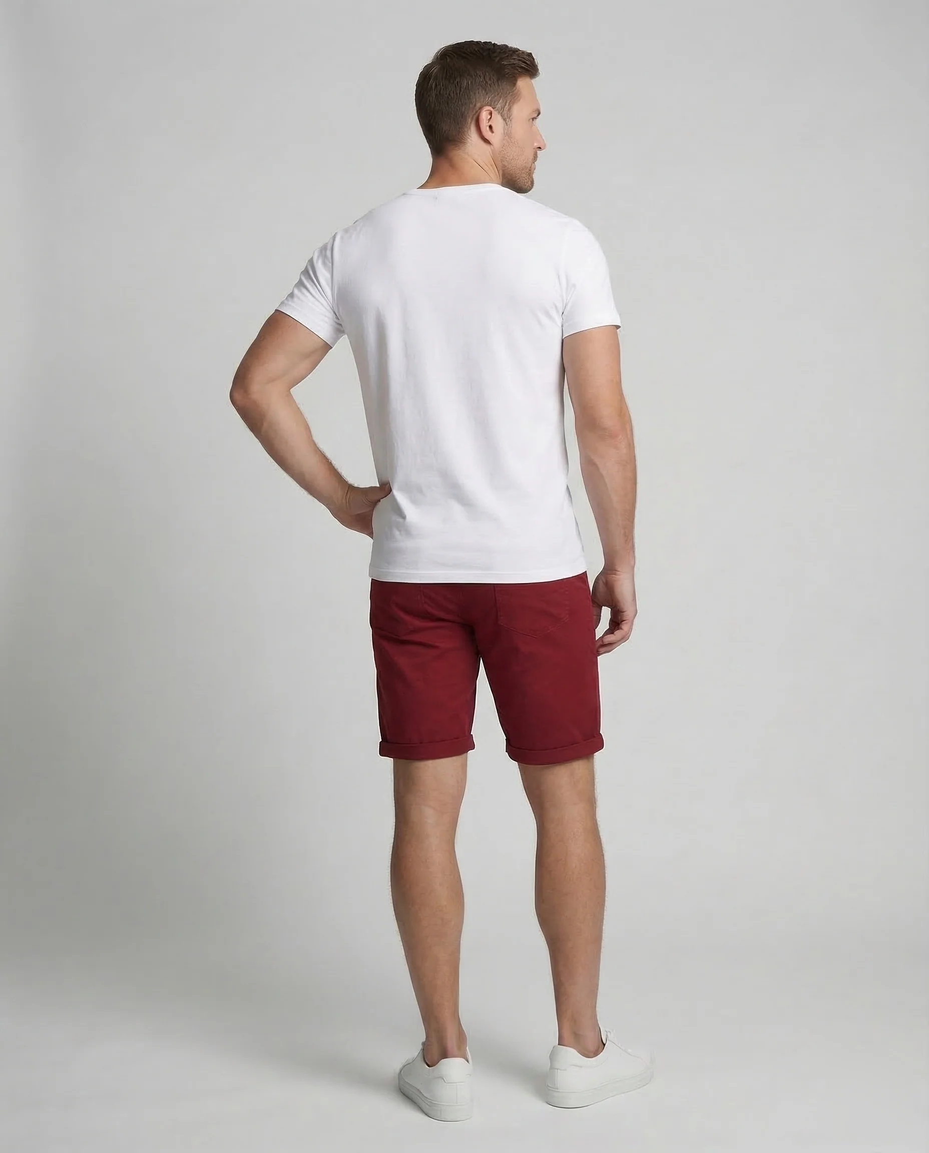 Herren Chino Shorts Slim - Image 4
