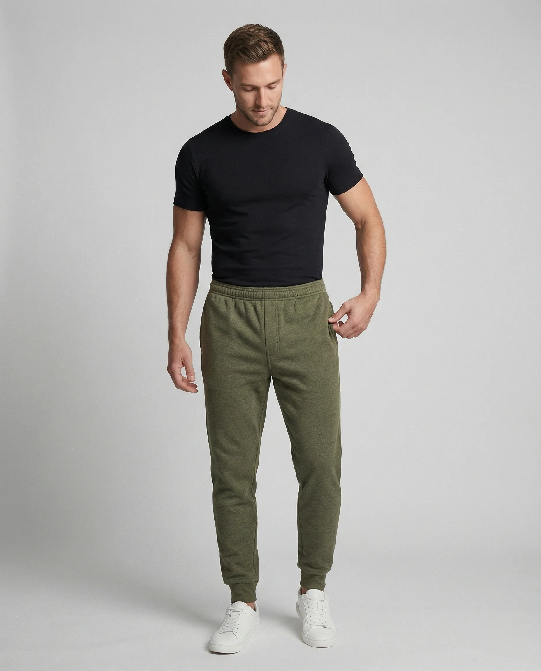 Herren Jogginghose Herren gerade - Image 13