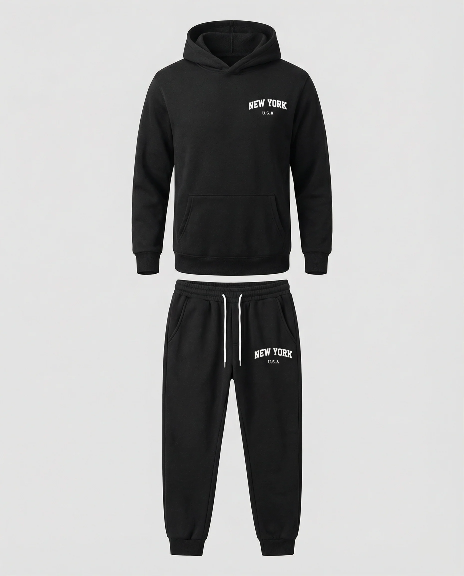 Herren Jogginganzug Herren Hoodie Set - Image 3