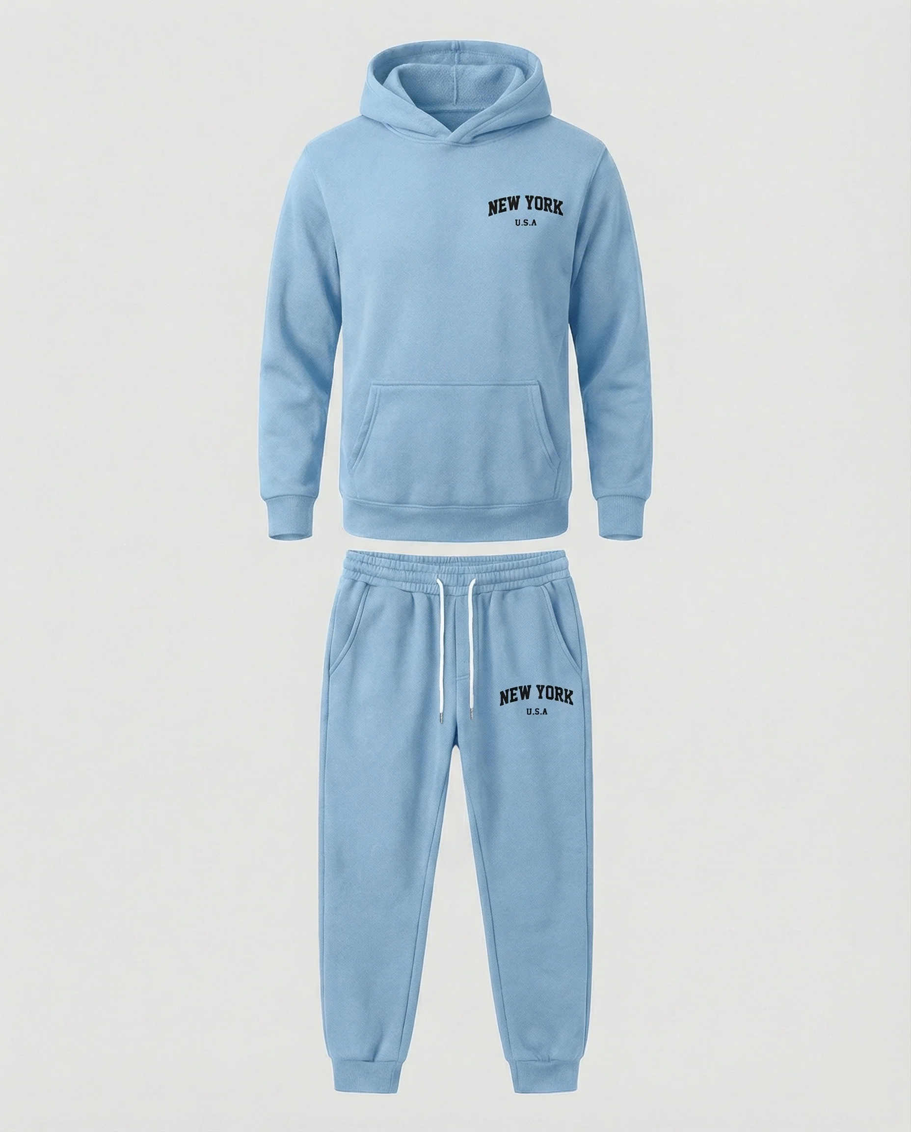 Herren Jogginganzug Herren Hoodie Set - Image 4