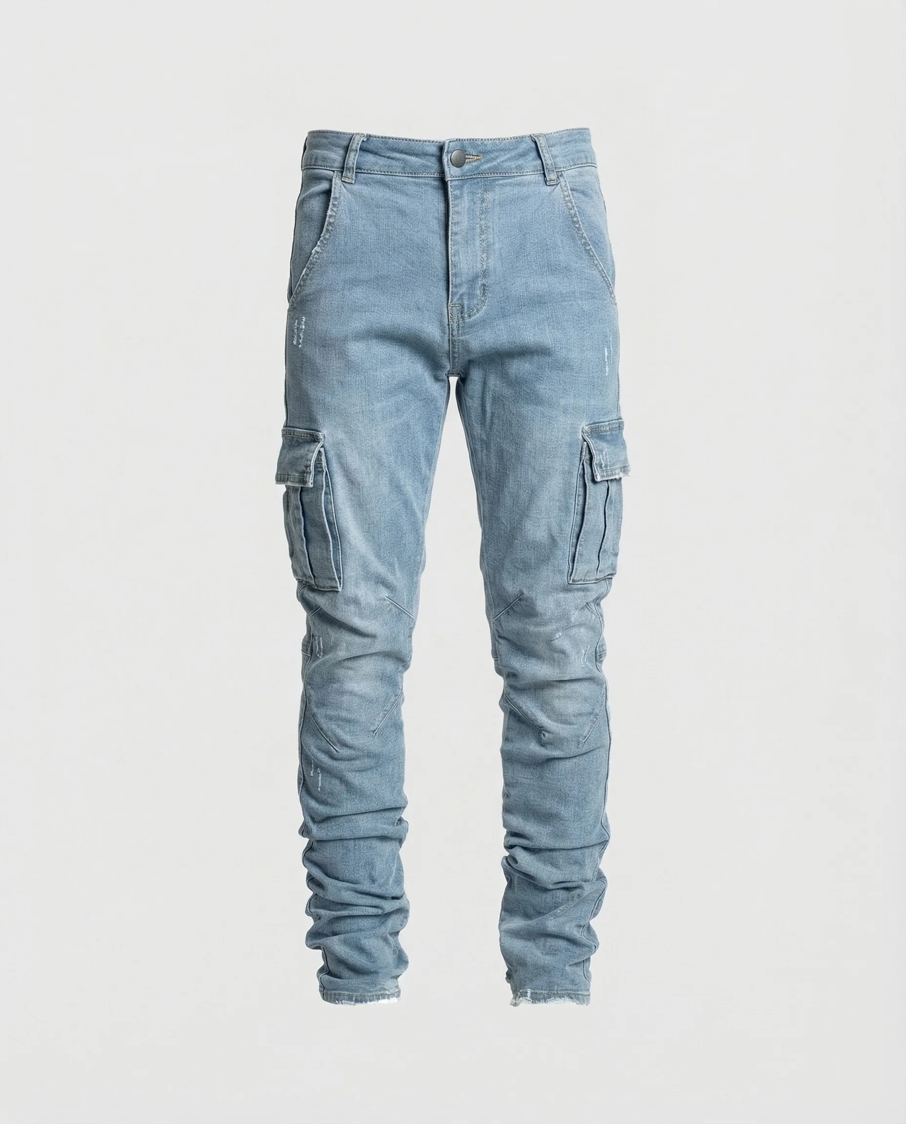 Herren Cargo Jeans Jogger - Image 5