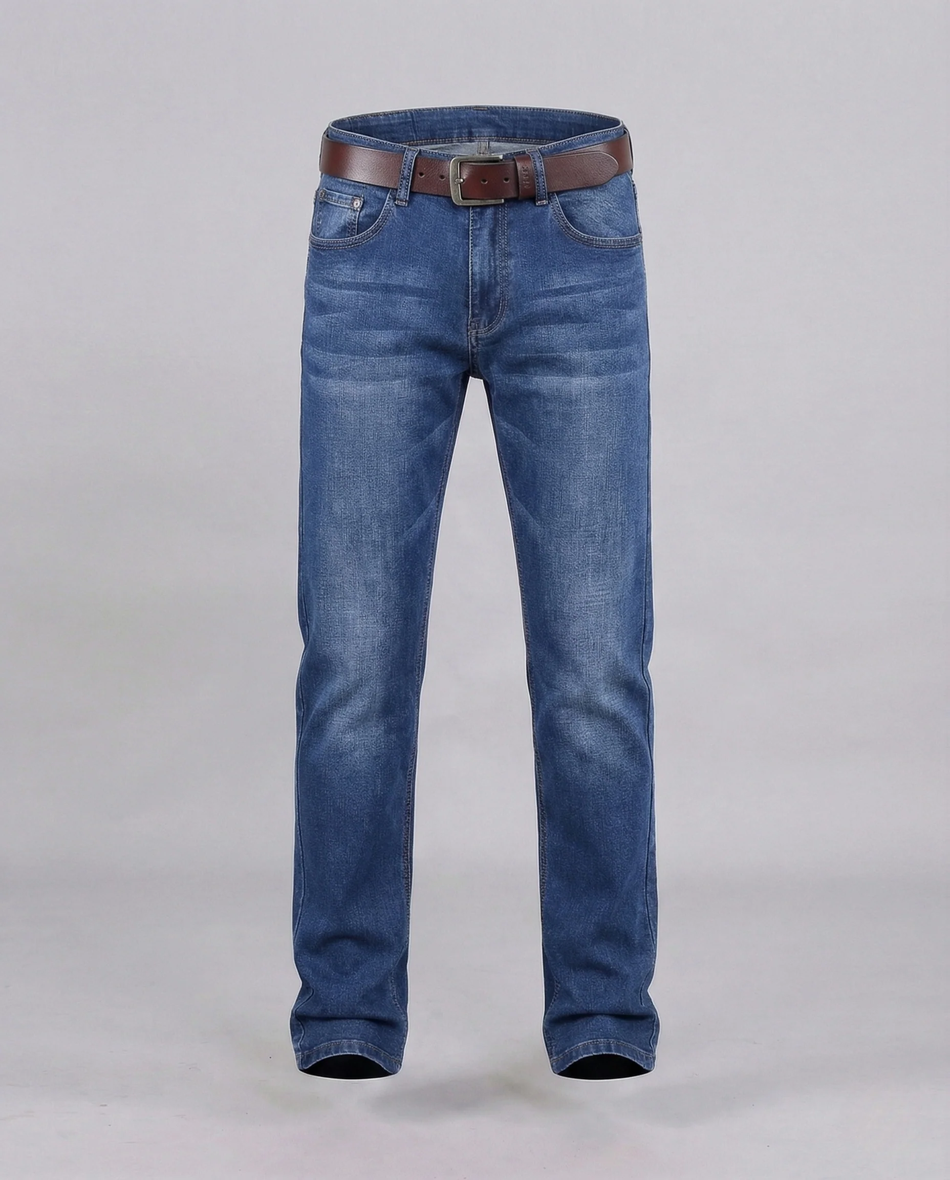 Herren Jeans Tapered Stretch Used Waschung - Image 6
