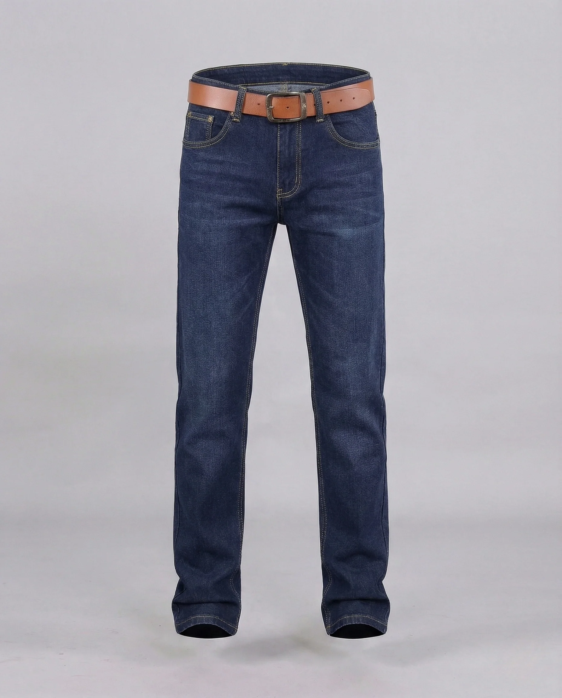 Herren Jeans Tapered Stretch Used Waschung - Image 7