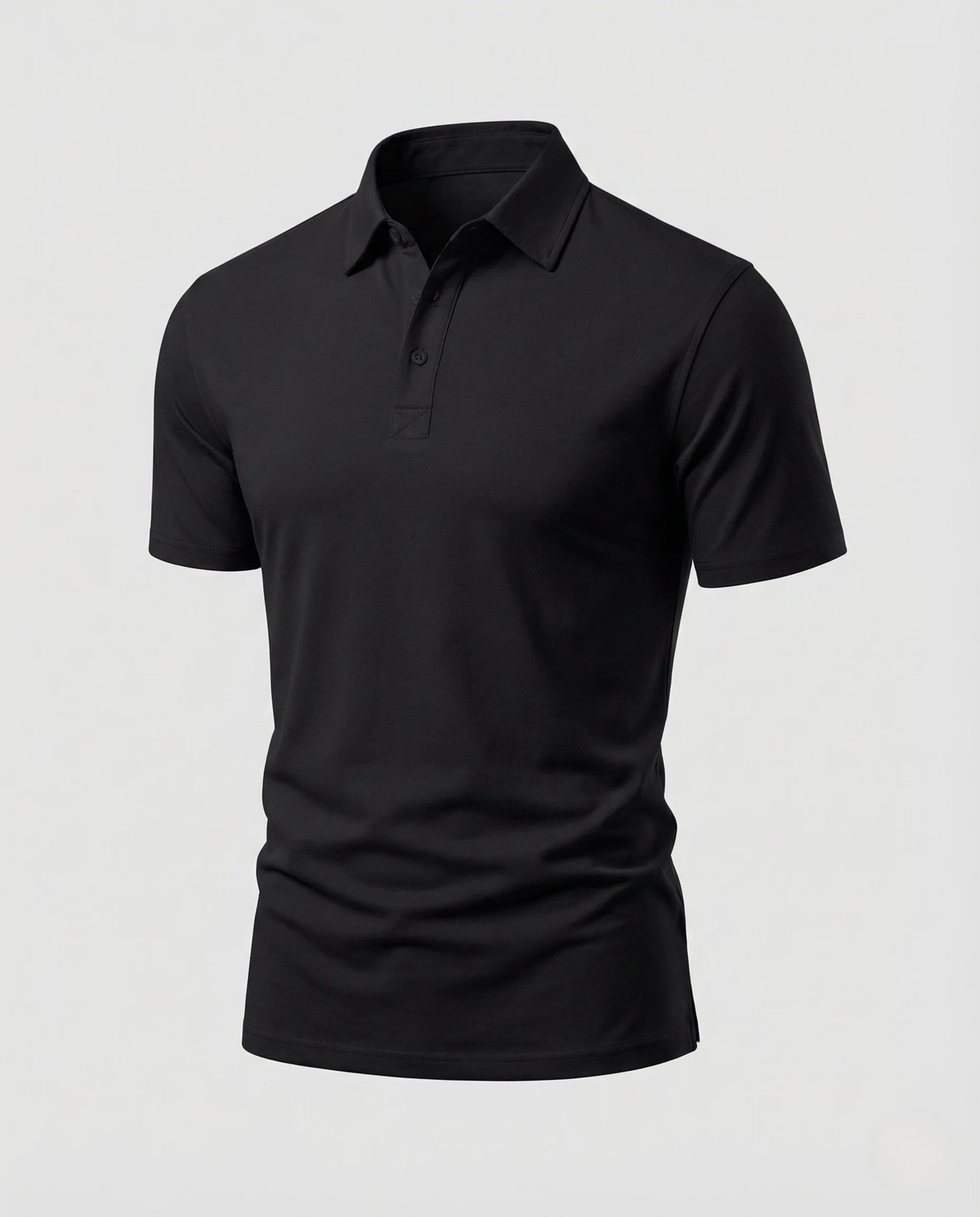 Herren Stretch Poloshirt figurbetont - Image 5