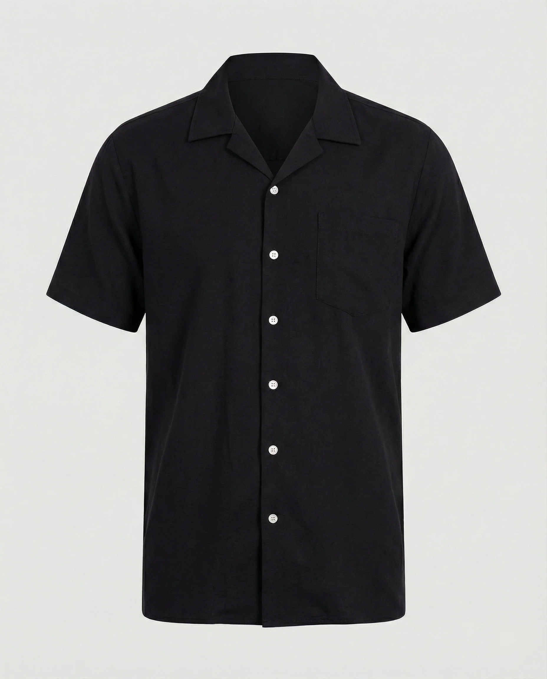 Kurzarm Hawaiihemd Herren Palmenprint - Image 22