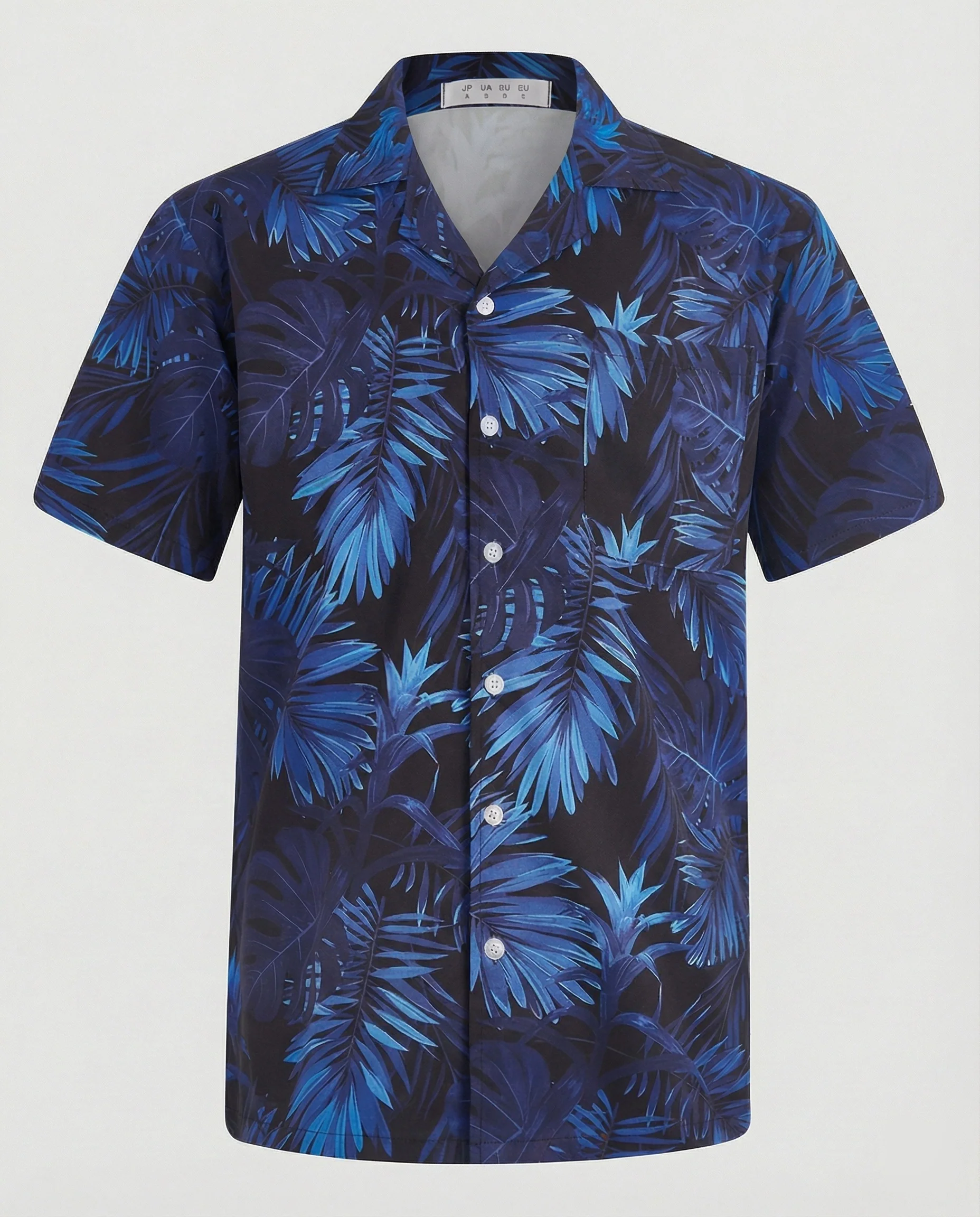 Kurzarm Hawaiihemd Herren Palmenprint - Image 7