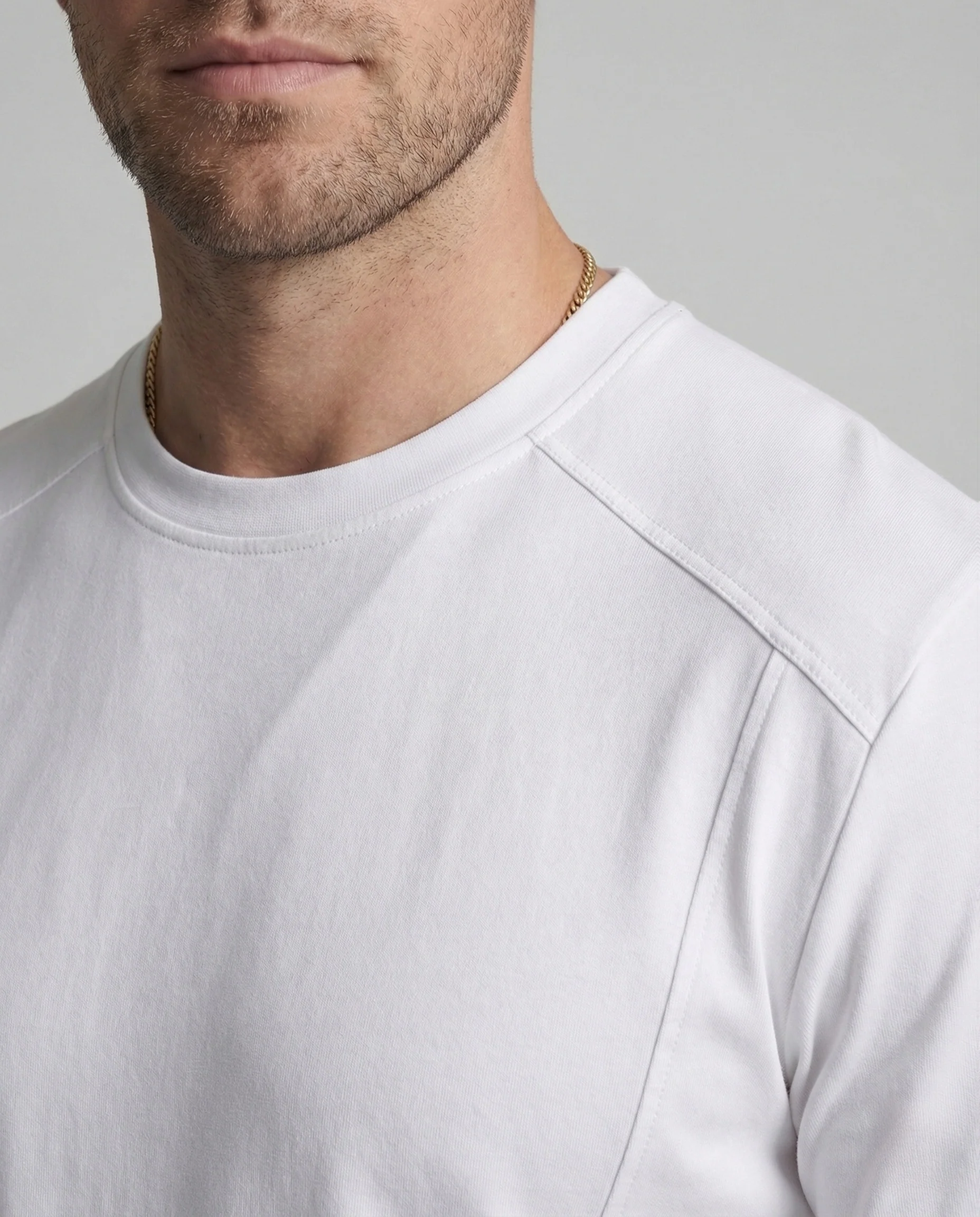 Herren Boxy T-Shirt mit Frontnähten - Image 3