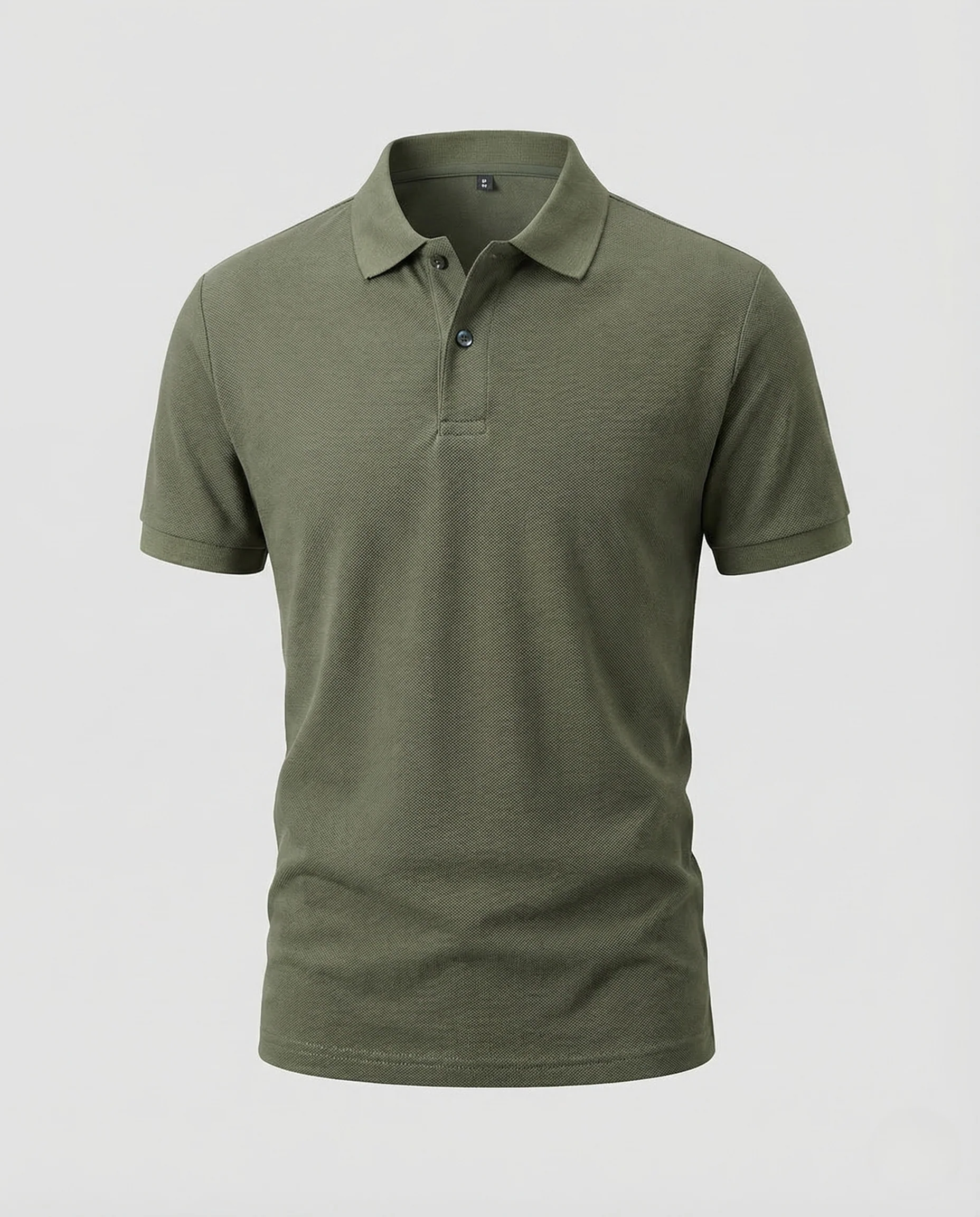 Herren Poloshirt Kurzarm Struktur - Image 5