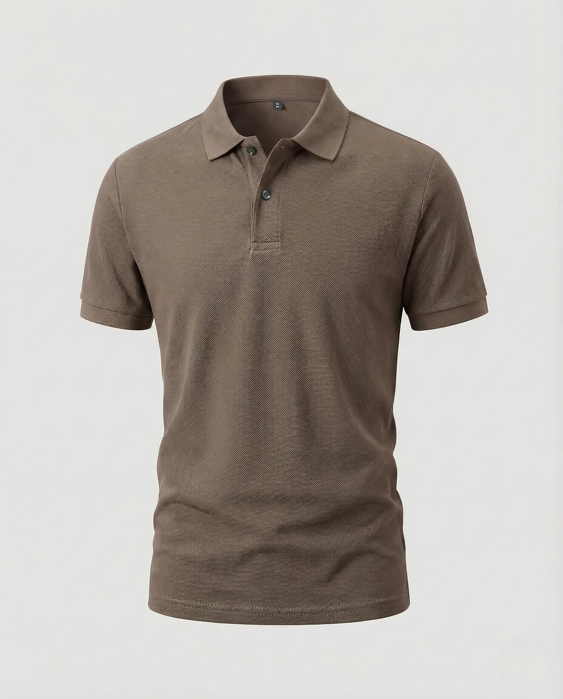 Herren Poloshirt Kurzarm Struktur - Image 6