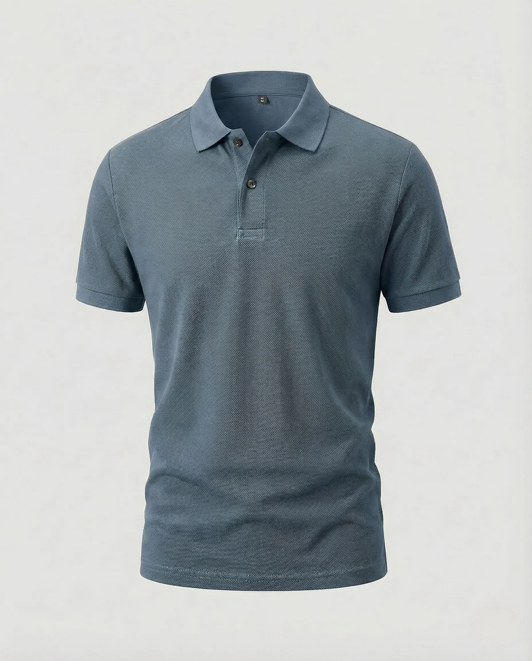 Herren Poloshirt Kurzarm Struktur - Image 7