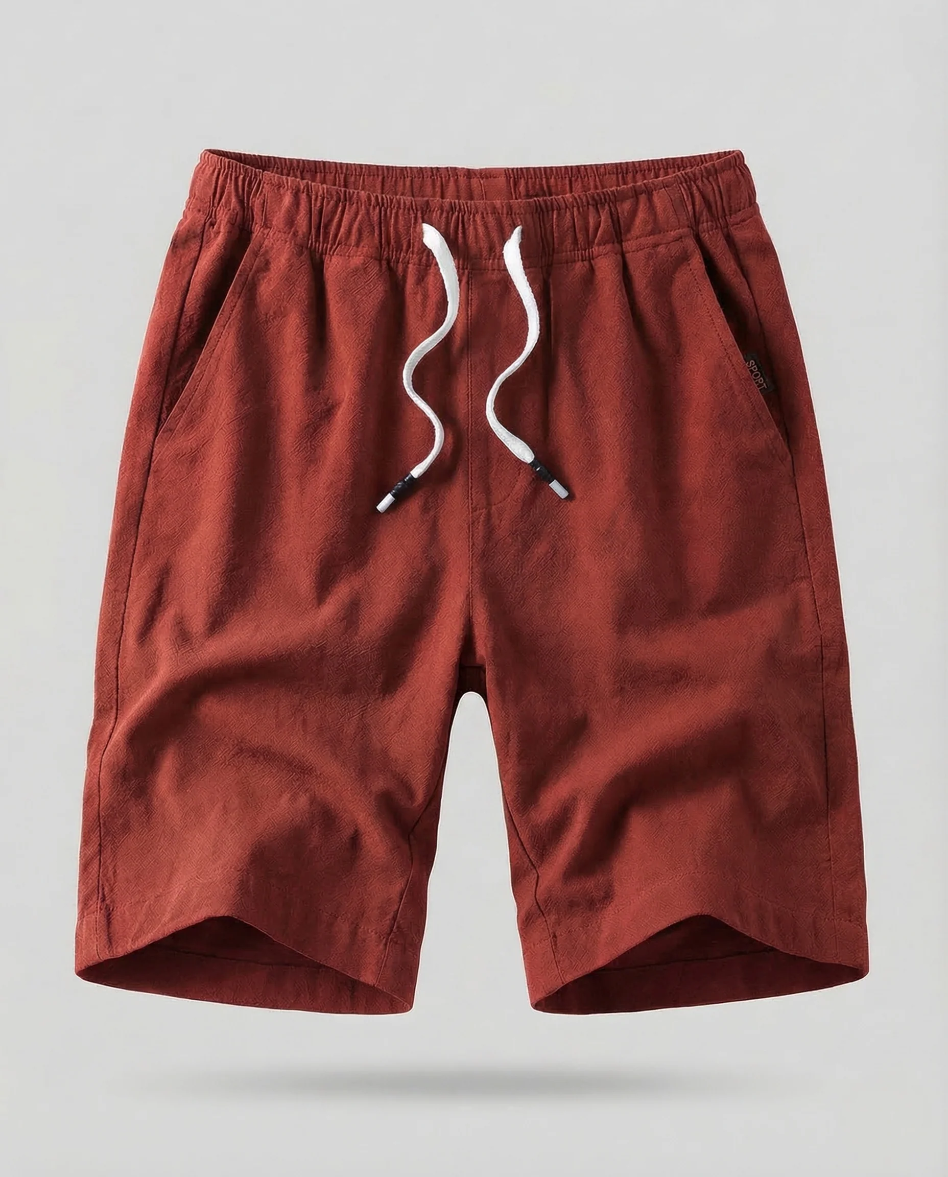 Herren Bermuda Baumwollmix Elastikbund - Image 10