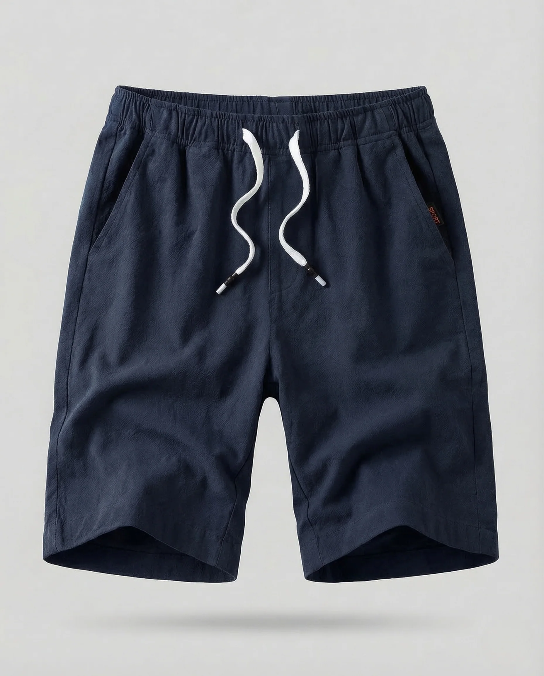 Herren Bermuda Baumwollmix Elastikbund - Image 9