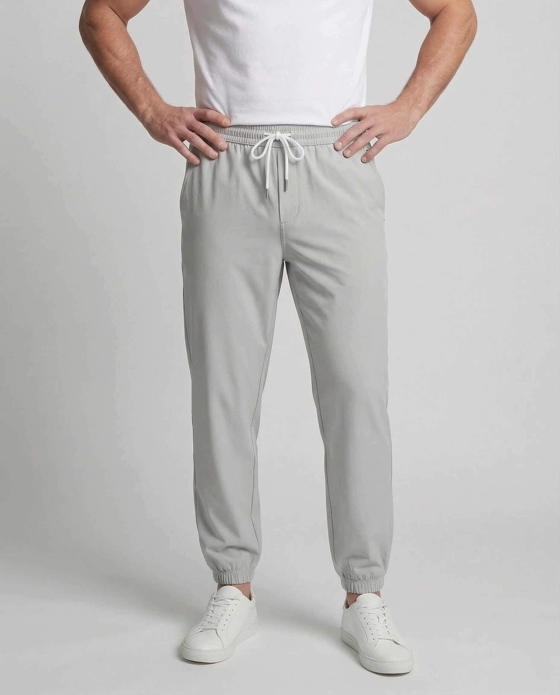 Herren Cropped Hose Bügelfalte - Image 2