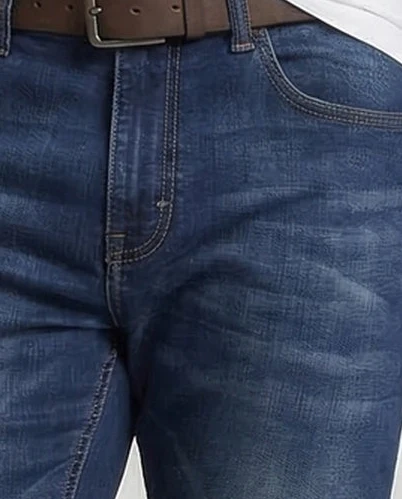 Herren Jeans Five Pocket Washed - Image 3