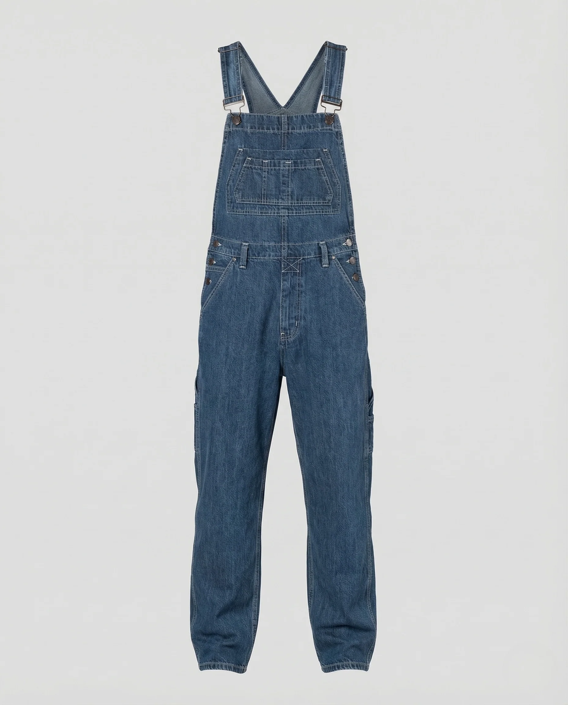 Herren Jeans Latzhose mit Mehrfachtaschen - Image 4