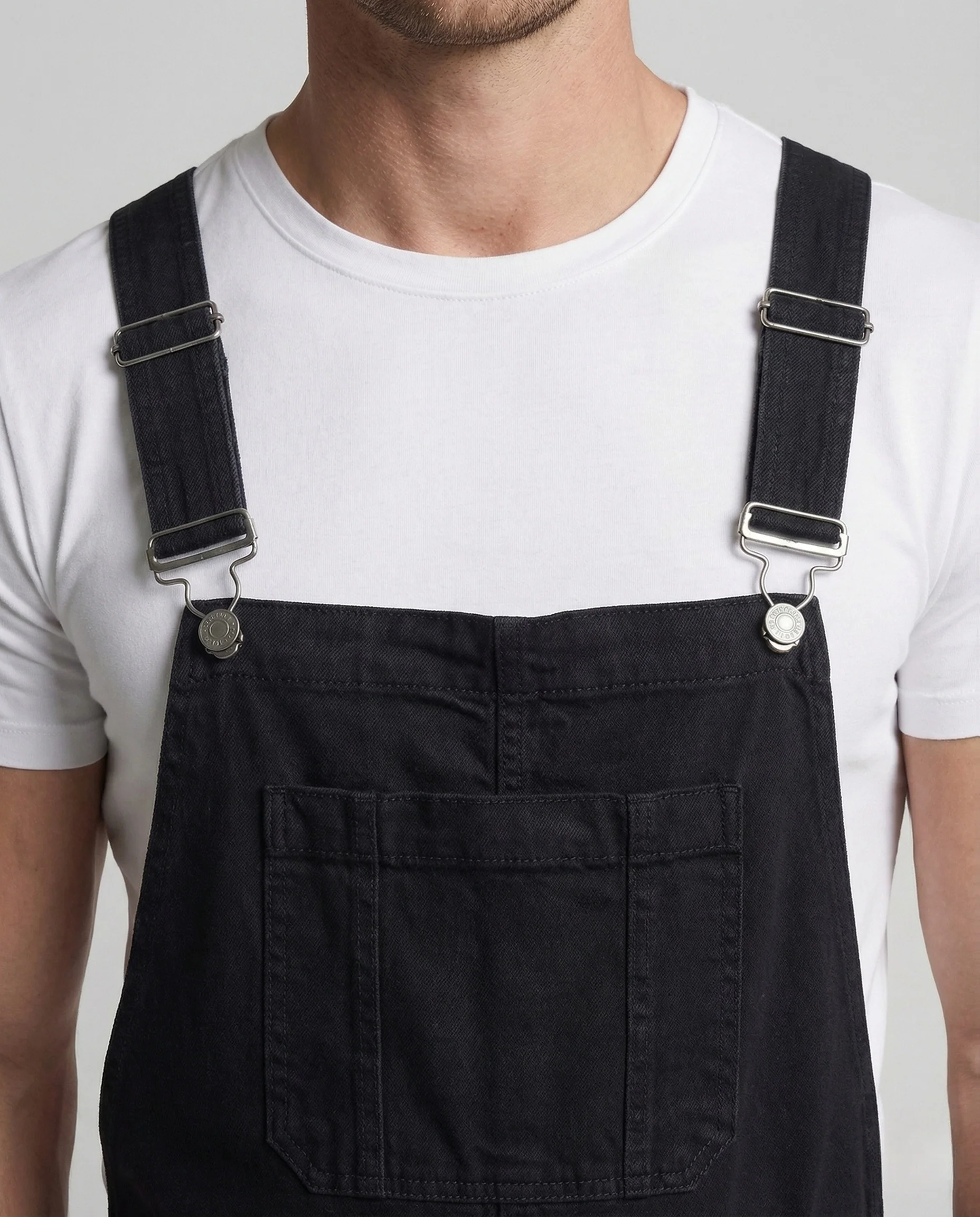 Herren Jeans Latzhose Verstellbar - Image 2