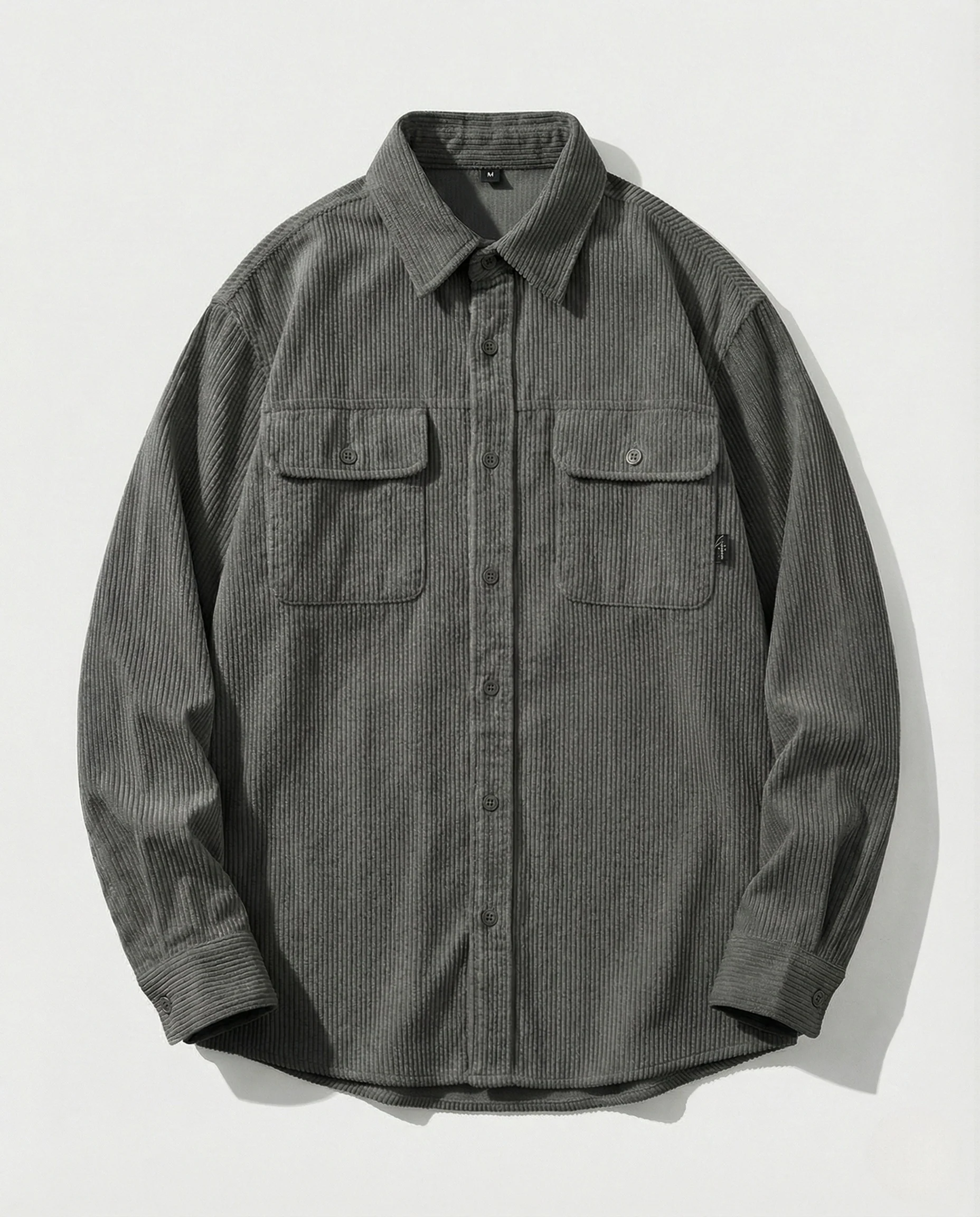 Cordhemd Oversize Mit Brusttaschen Herren - Image 6