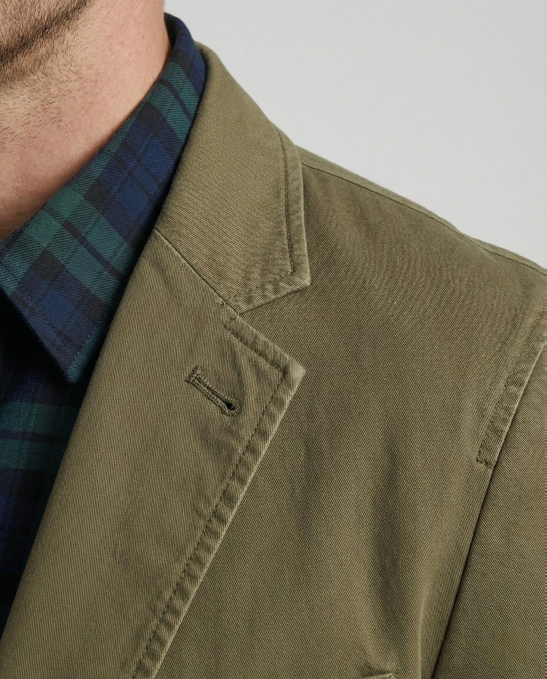 Baumwollblazer Retro Look Herren - Image 4