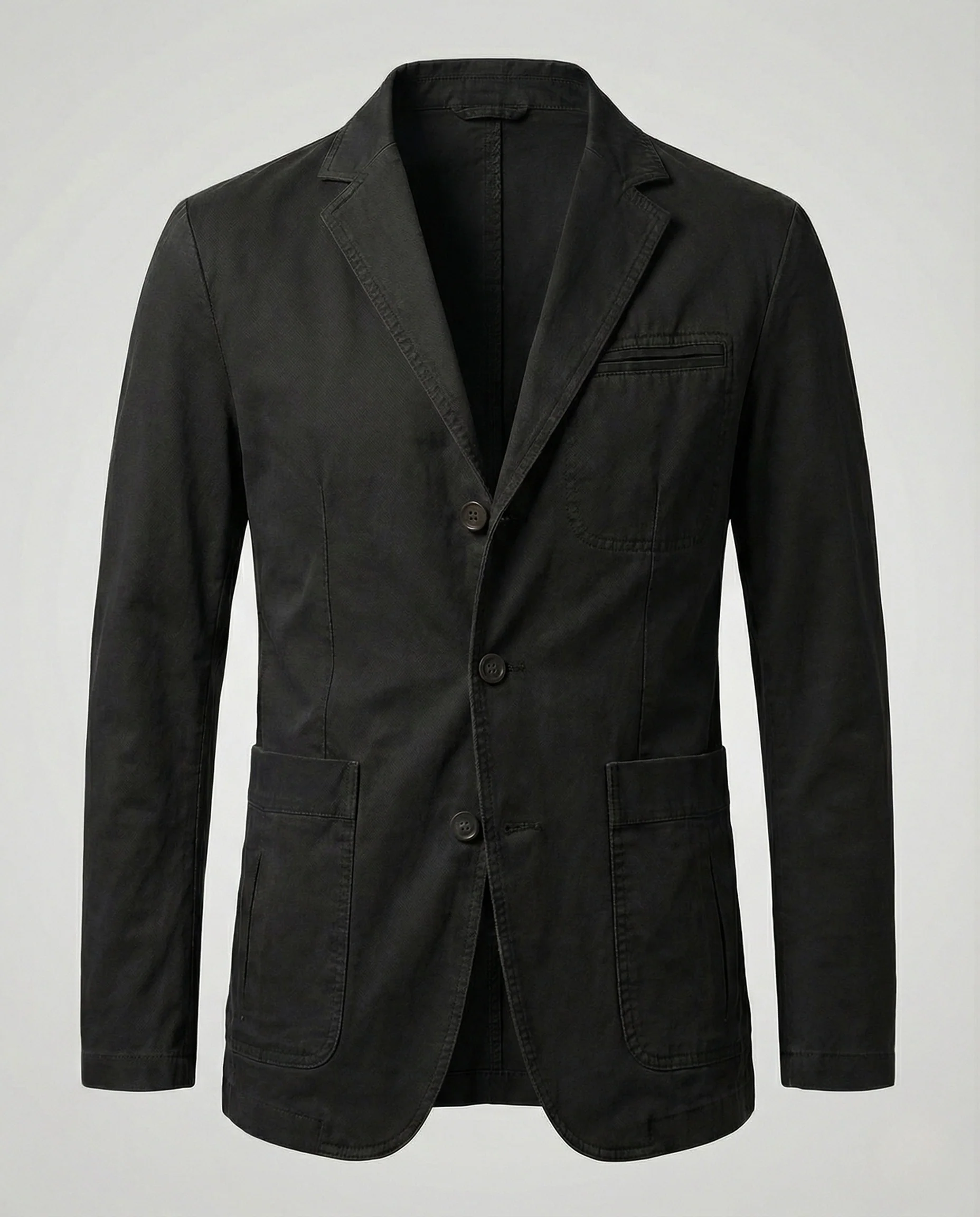 Baumwollblazer Retro Look Herren - Image 6