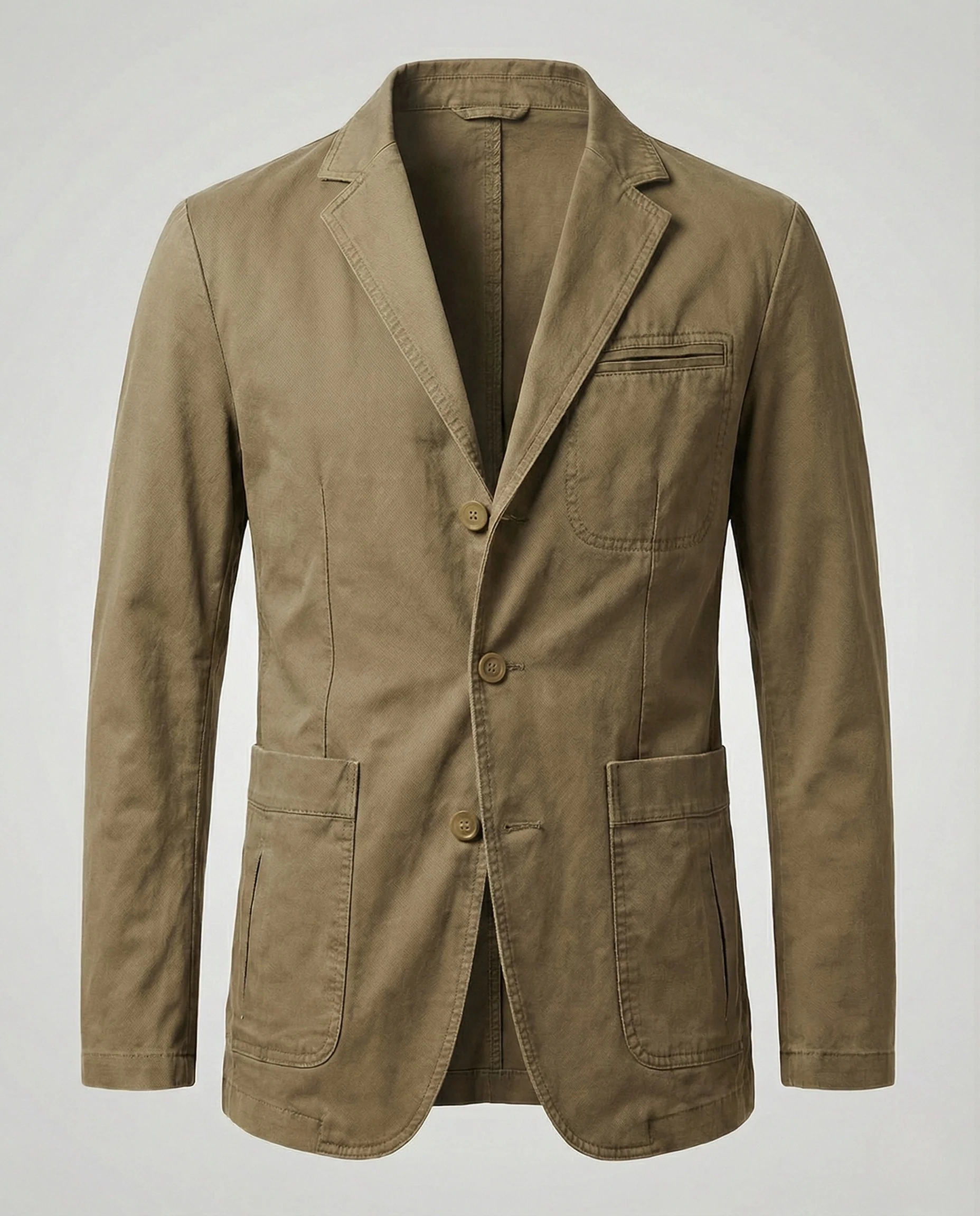 Baumwollblazer Retro Look Herren - Image 7