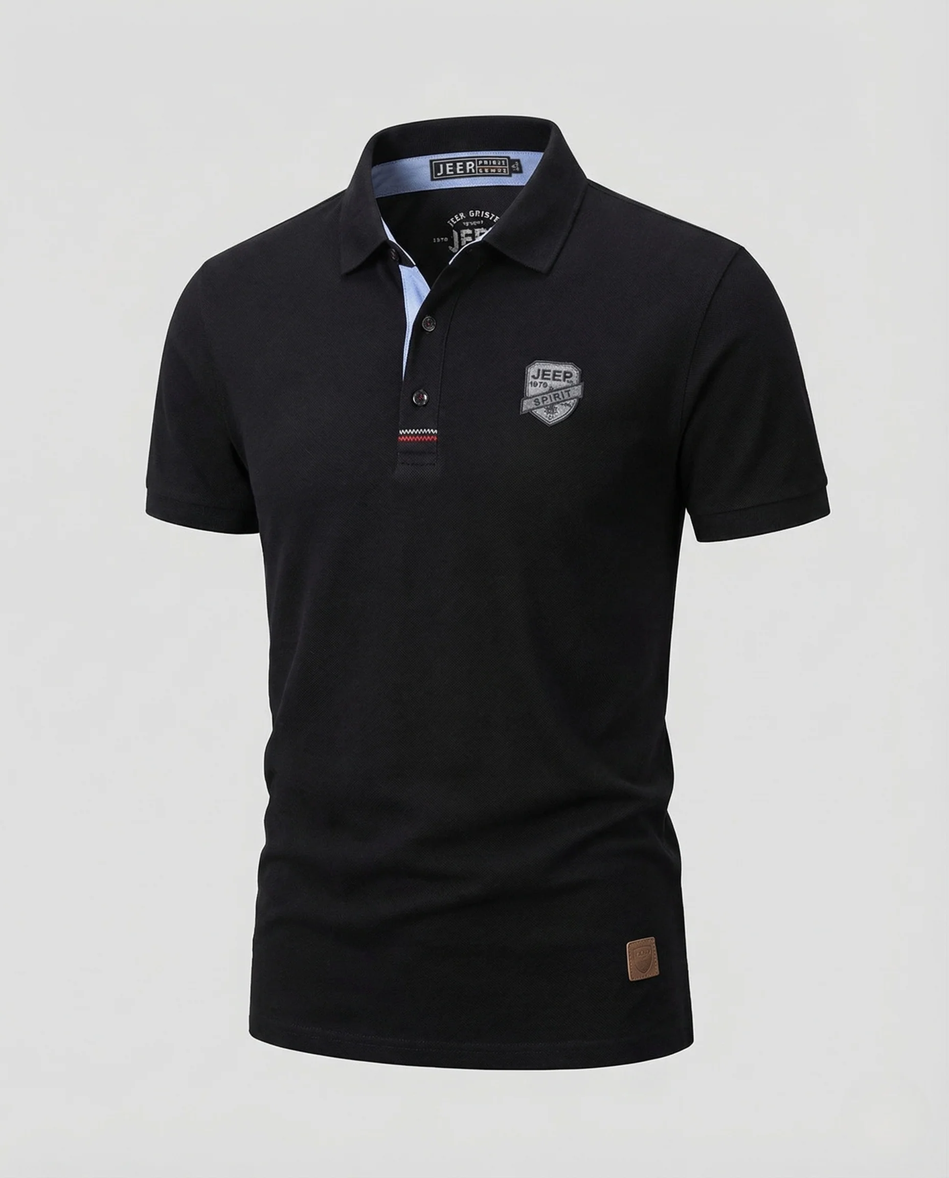 Herren Polo Piqué Kontrastkragen - Image 5