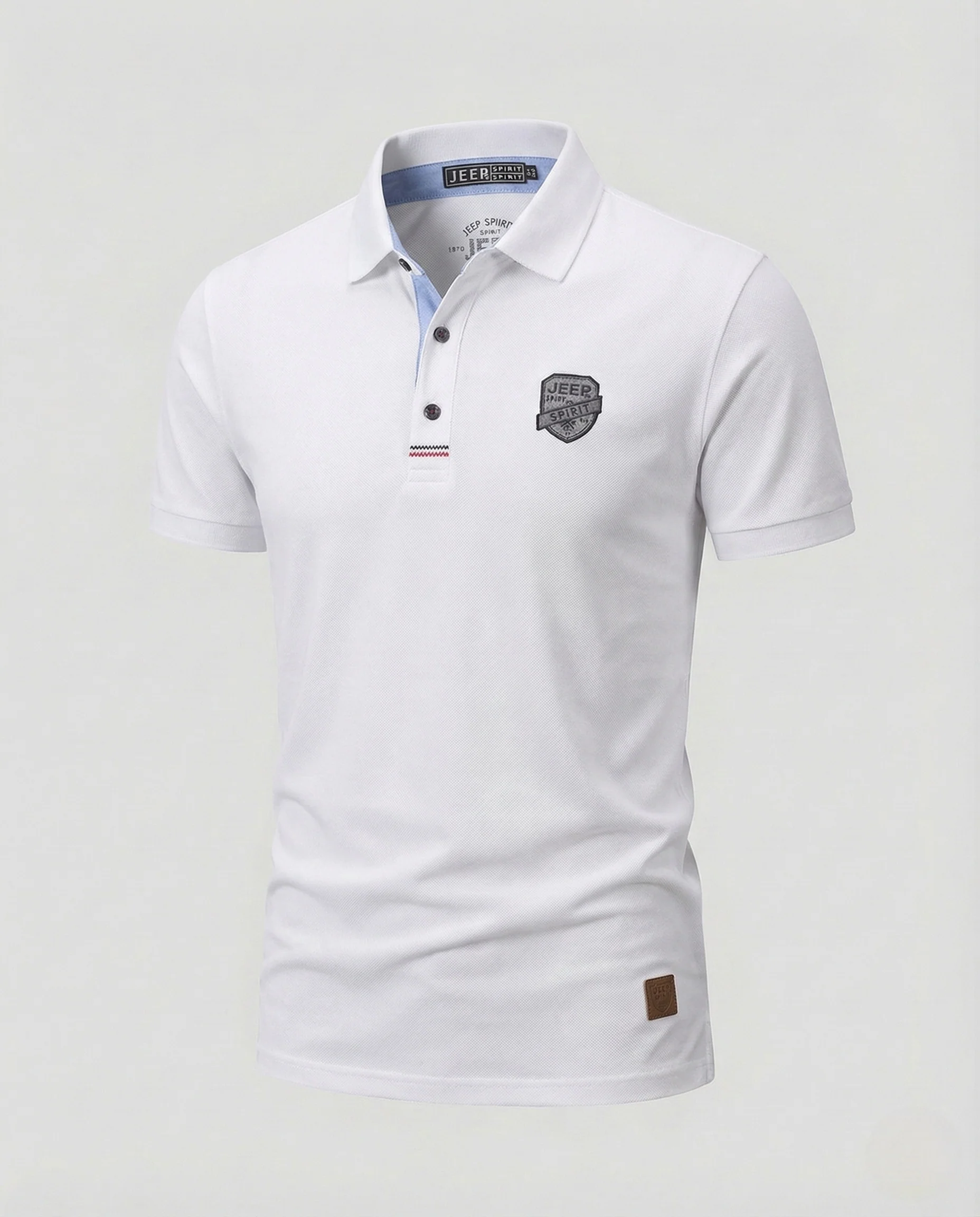 Herren Polo Piqué Kontrastkragen - Image 7