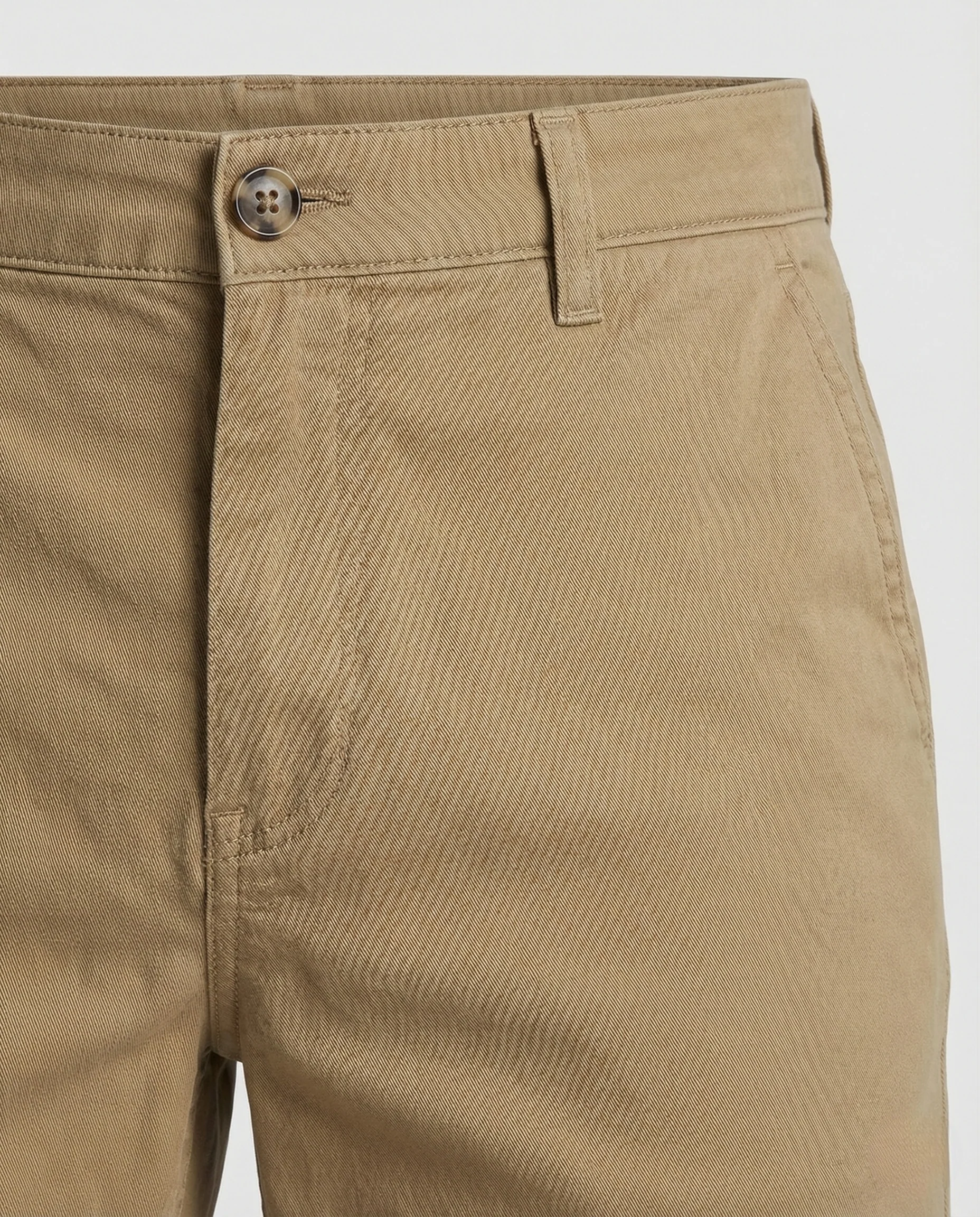 Herren Chino Bermuda mit Gürtelschlaufen & Eingrifftaschen - Image 4