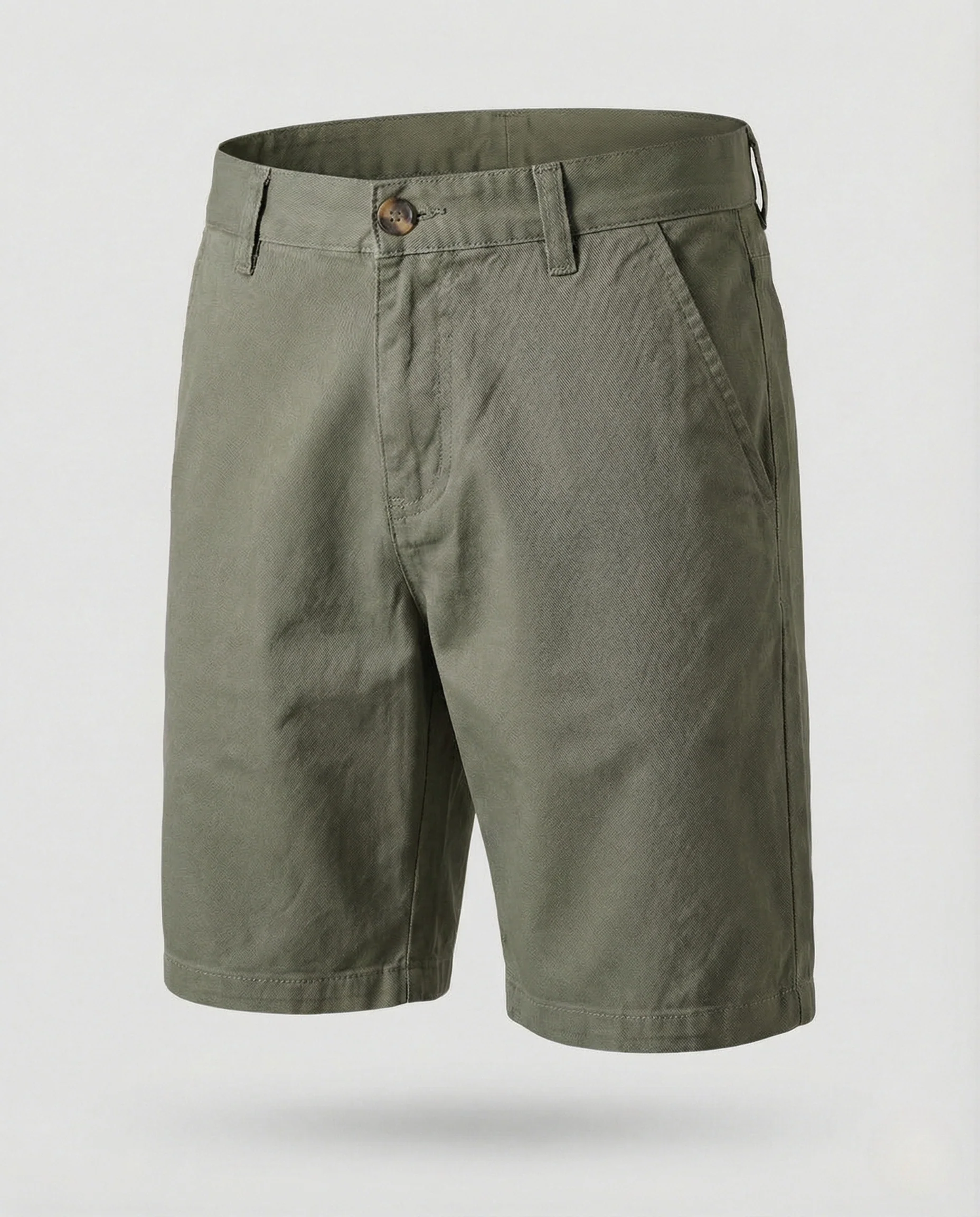 Herren Chino Bermuda mit Gürtelschlaufen & Eingrifftaschen - Image 7