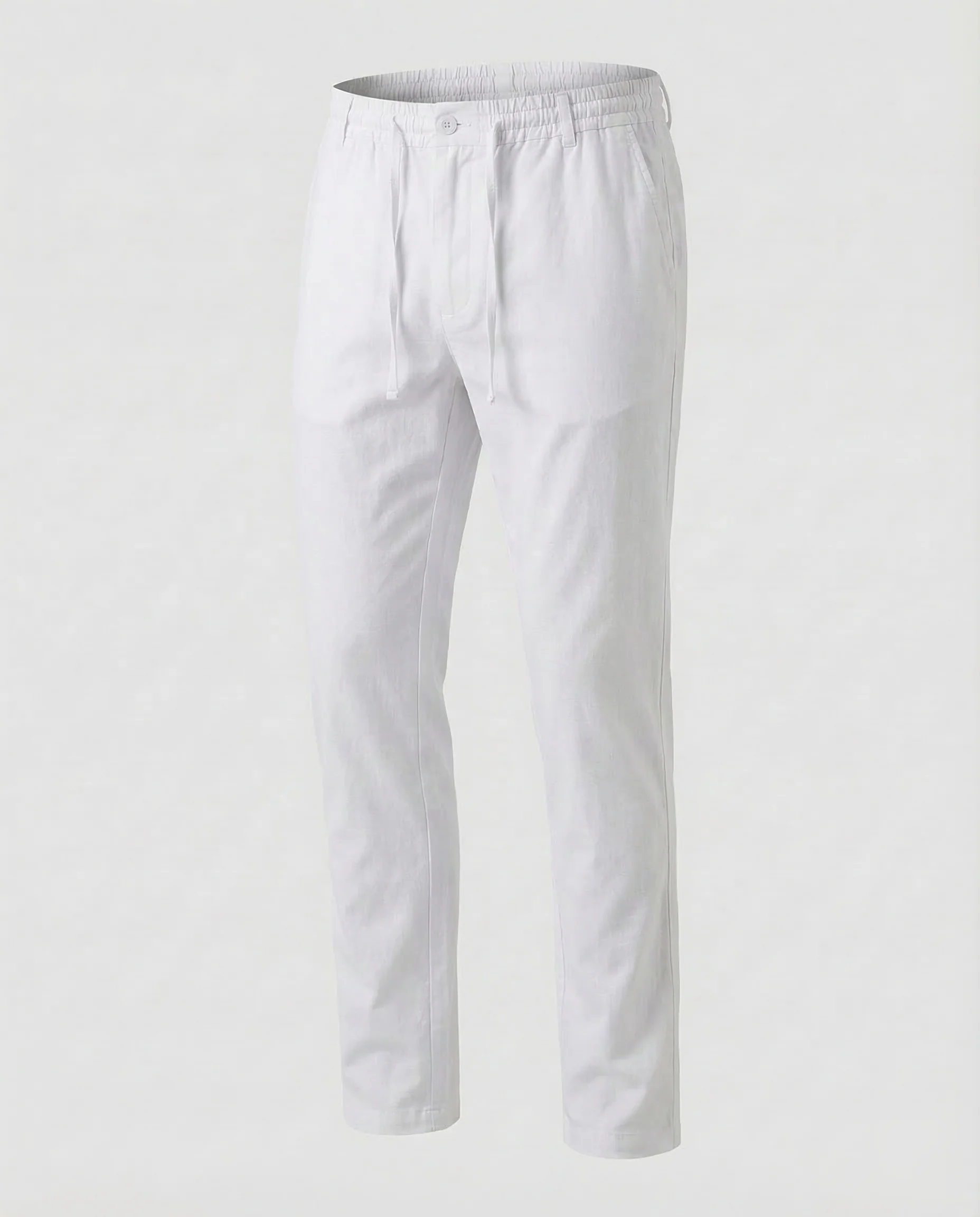 Herren Leinenhose Gerade - Image 10