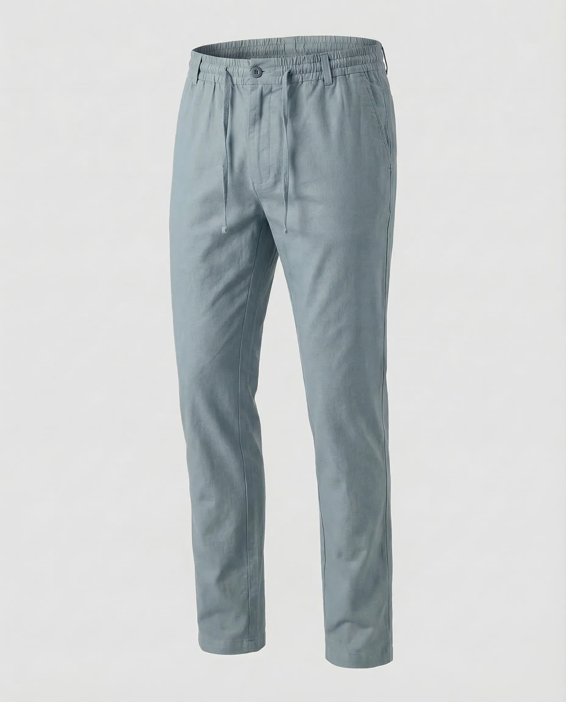 Herren Leinenhose Gerade - Image 11