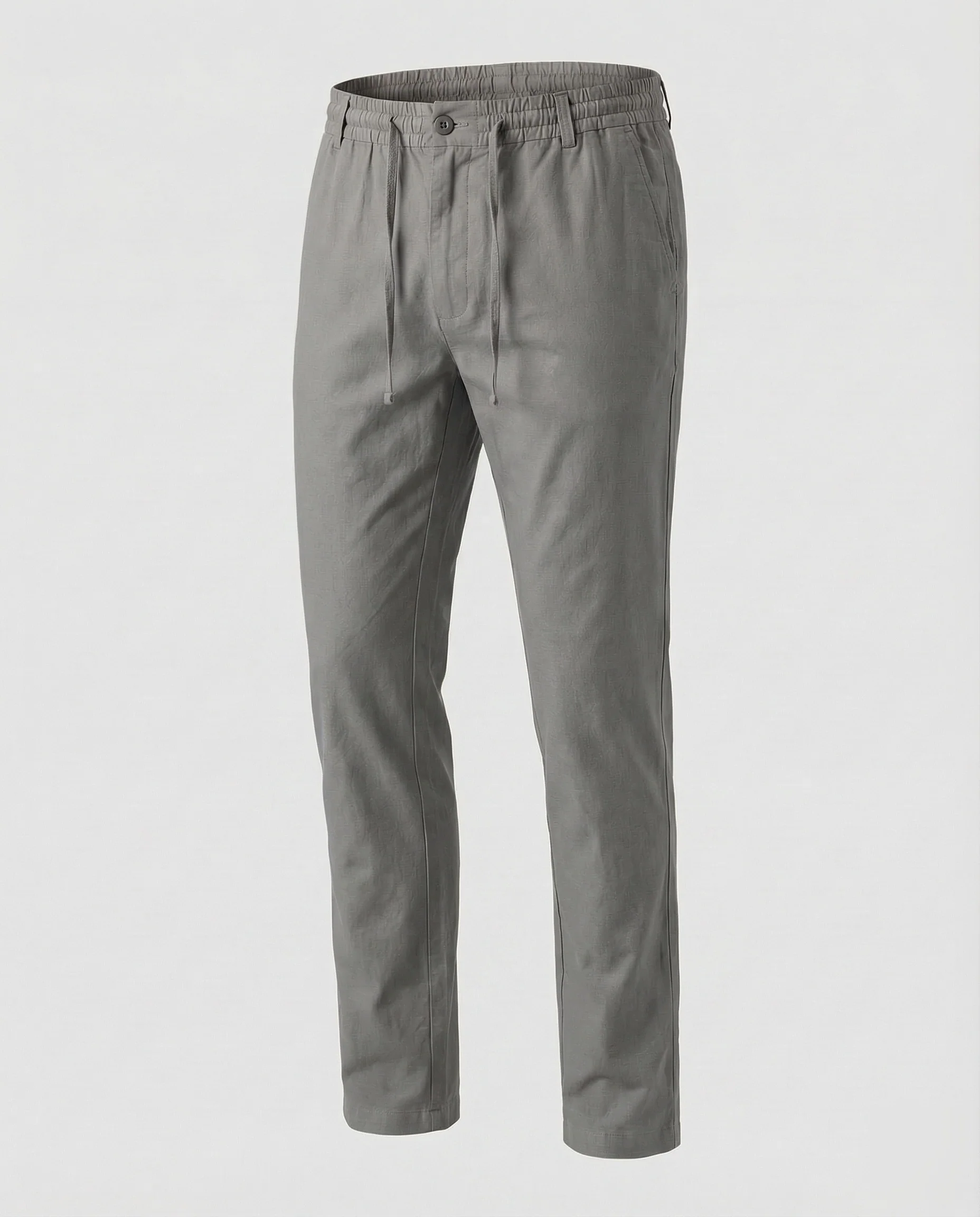 Herren Leinenhose Gerade - Image 12