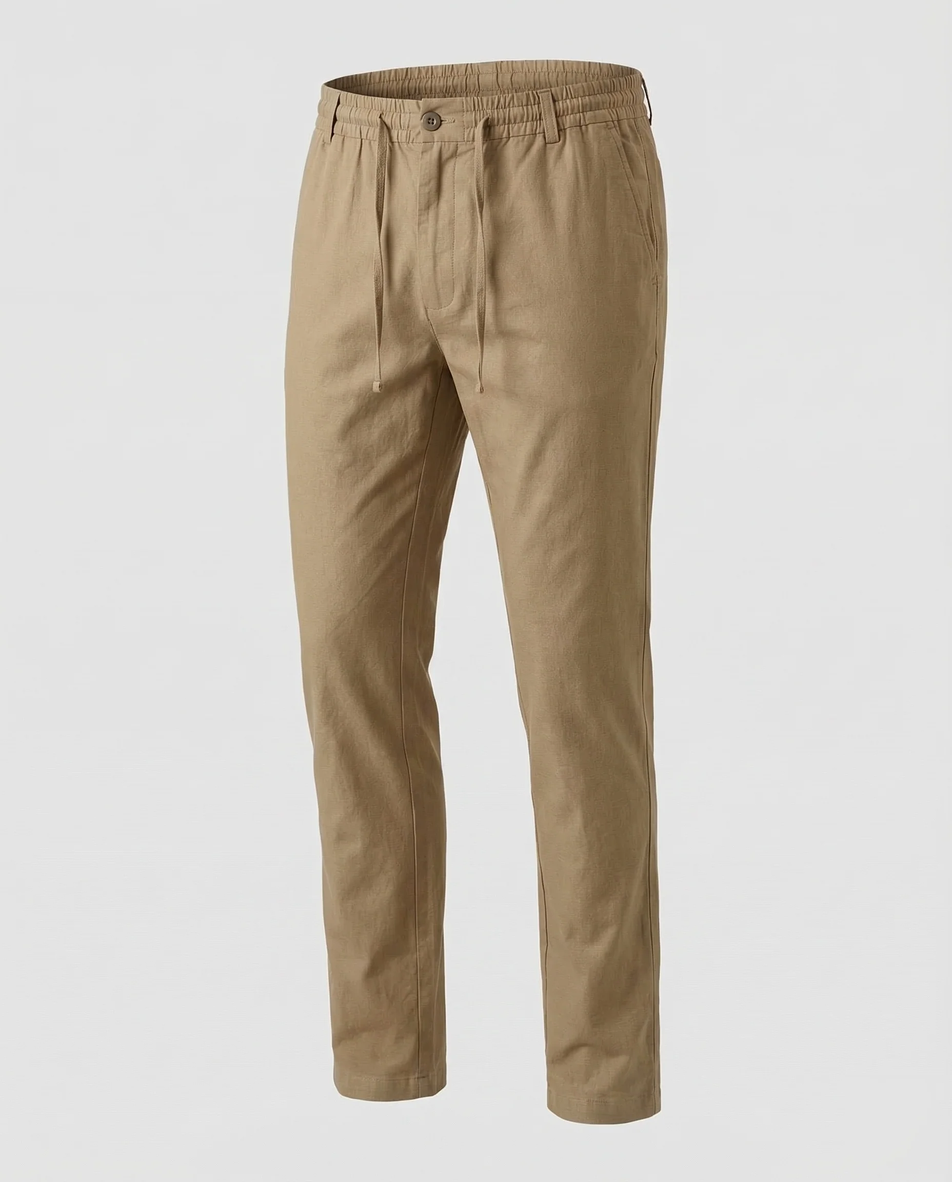 Herren Leinenhose Gerade - Image 5