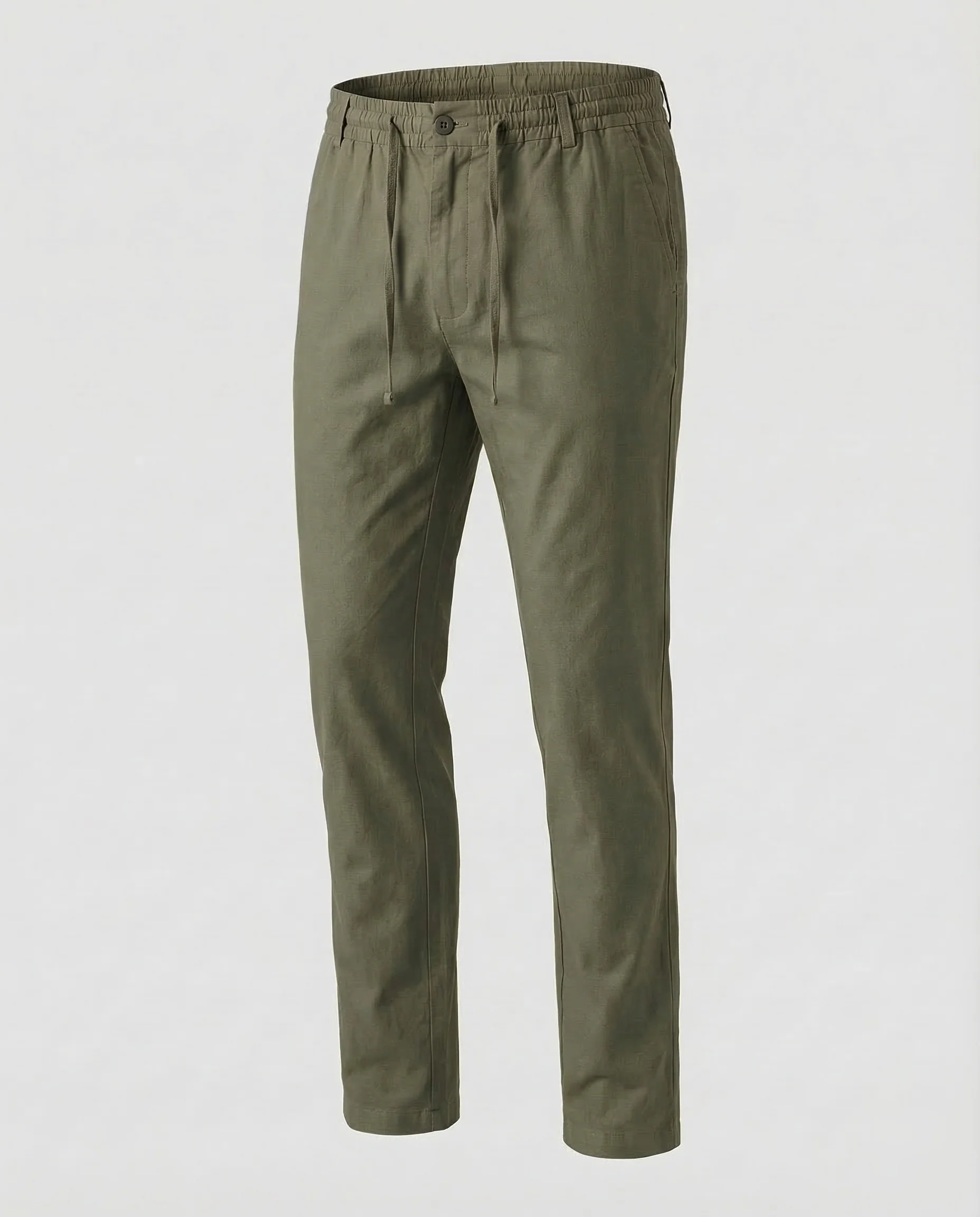 Herren Leinenhose Gerade - Image 7