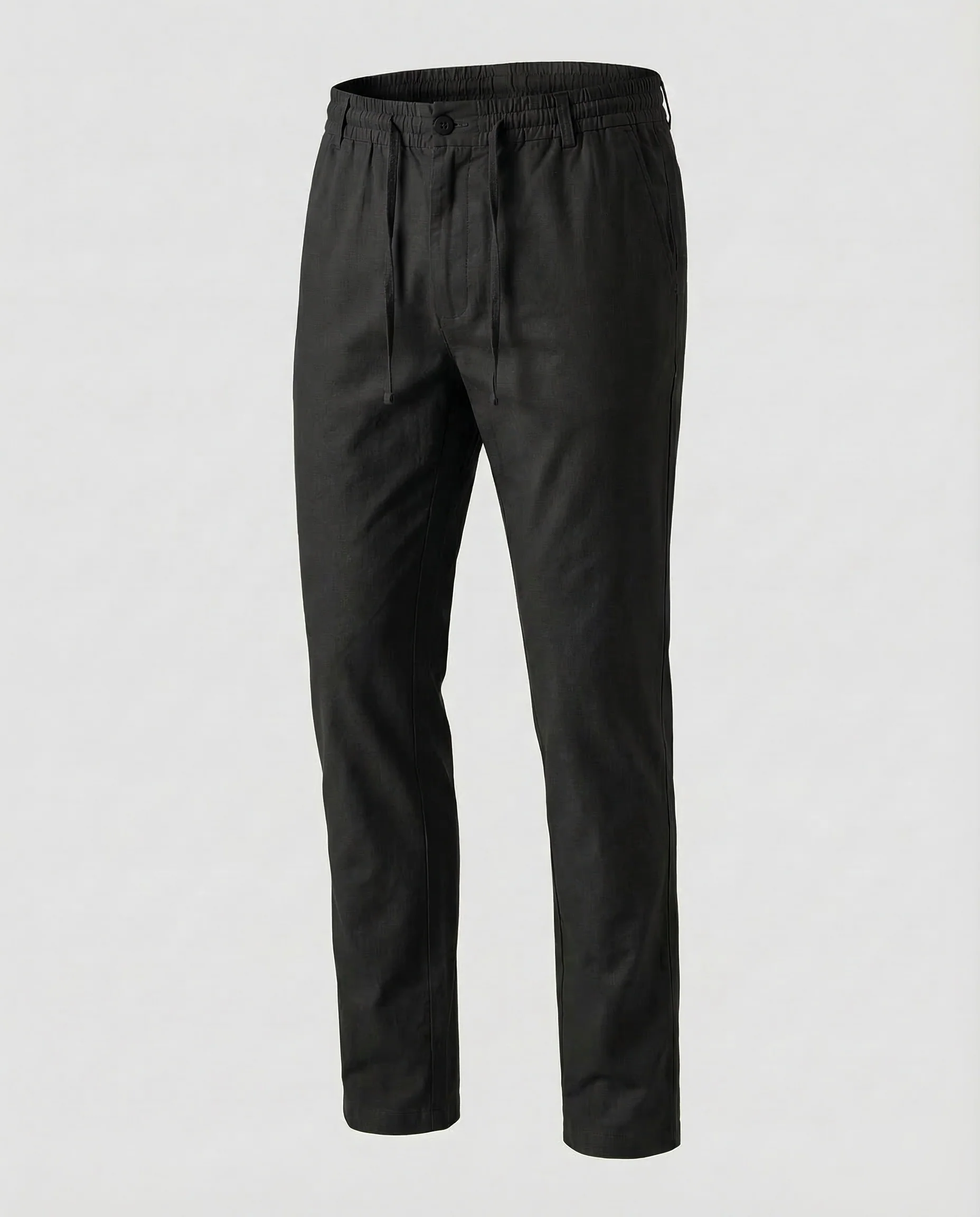 Herren Leinenhose Gerade - Image 9