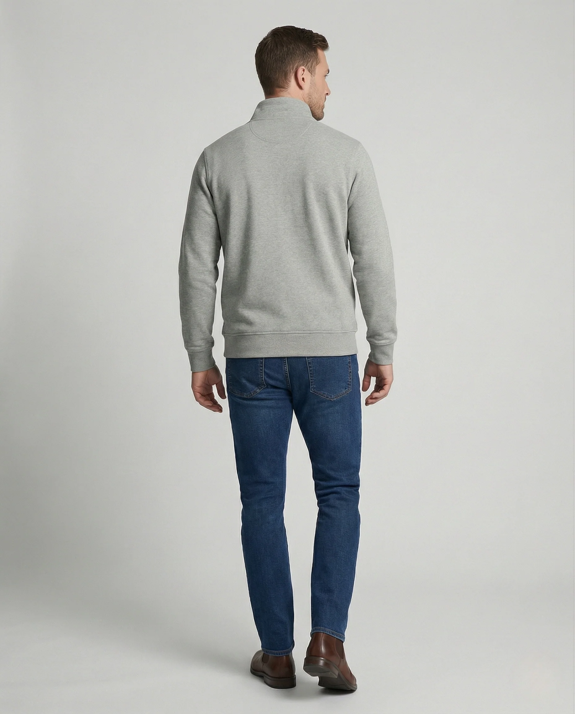 Strickjacke Mit Reißverschluss Herren - Image 3
